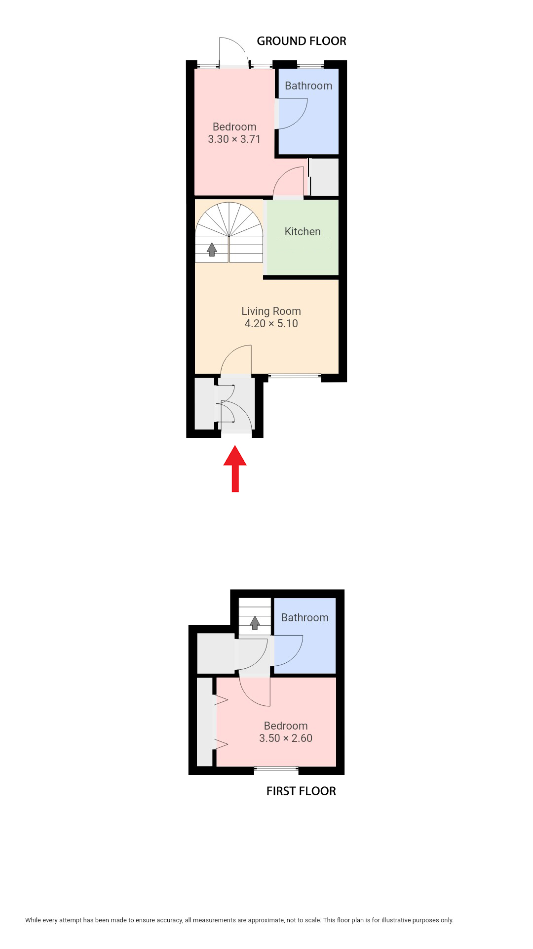 47 Napier Gardens, Paisley floorplan