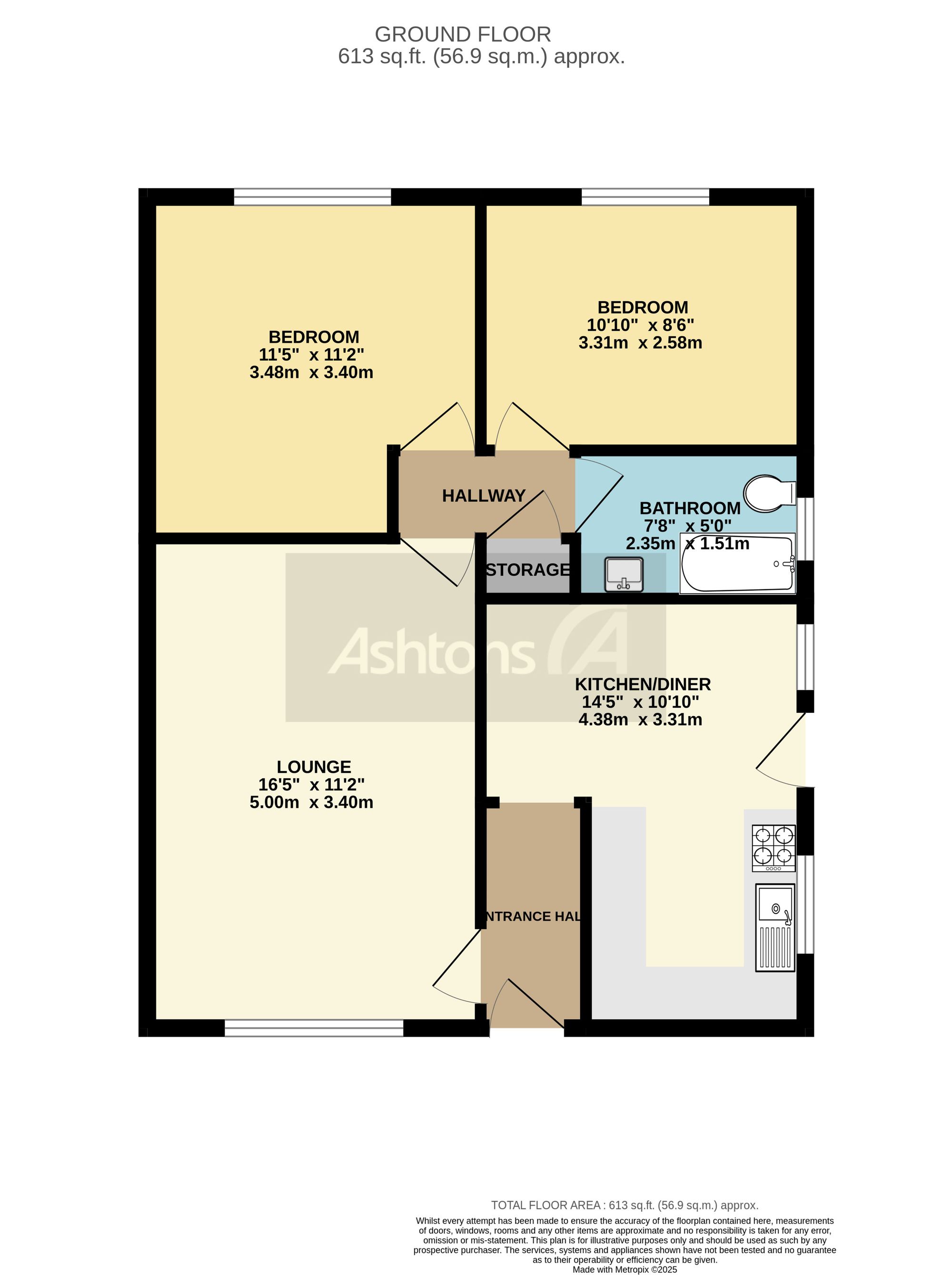 103 Myddleton Lane, Warrington floorplan