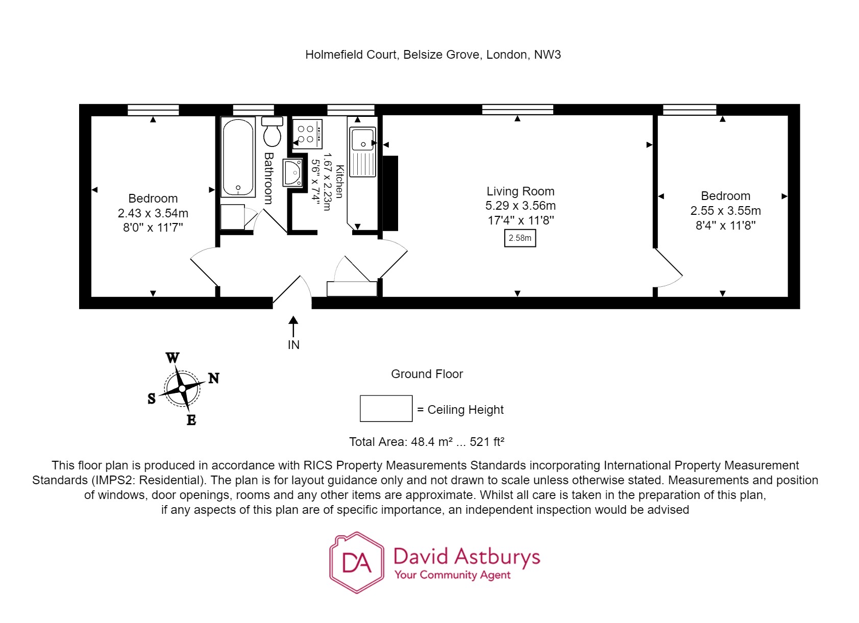 Belsize Grove, Belsize Park floorplan