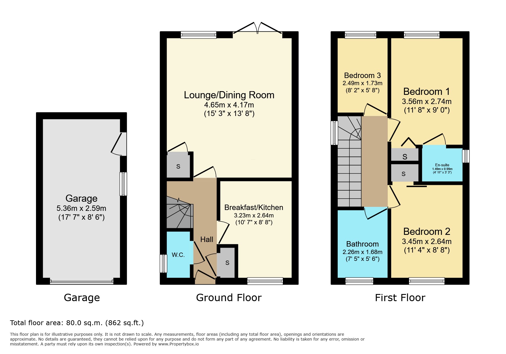 36 Stanier Drive, Leicester floorplan