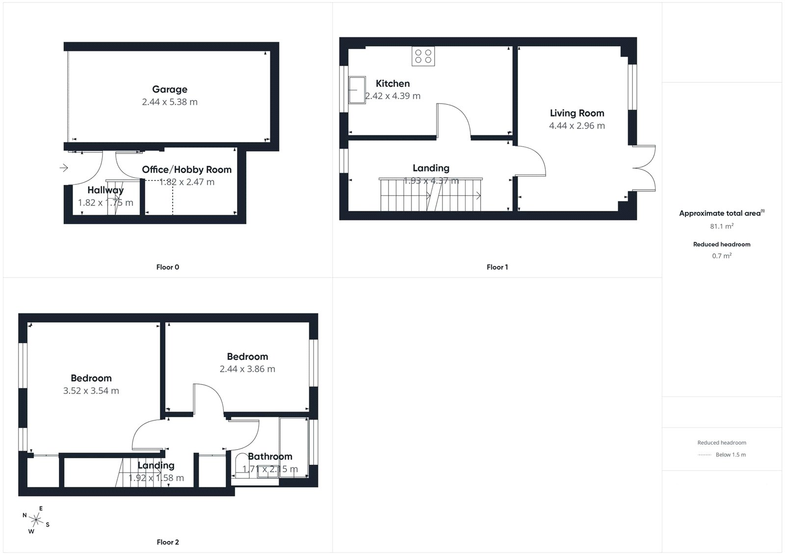 Queen Elizabeth Drive, Devon floorplan