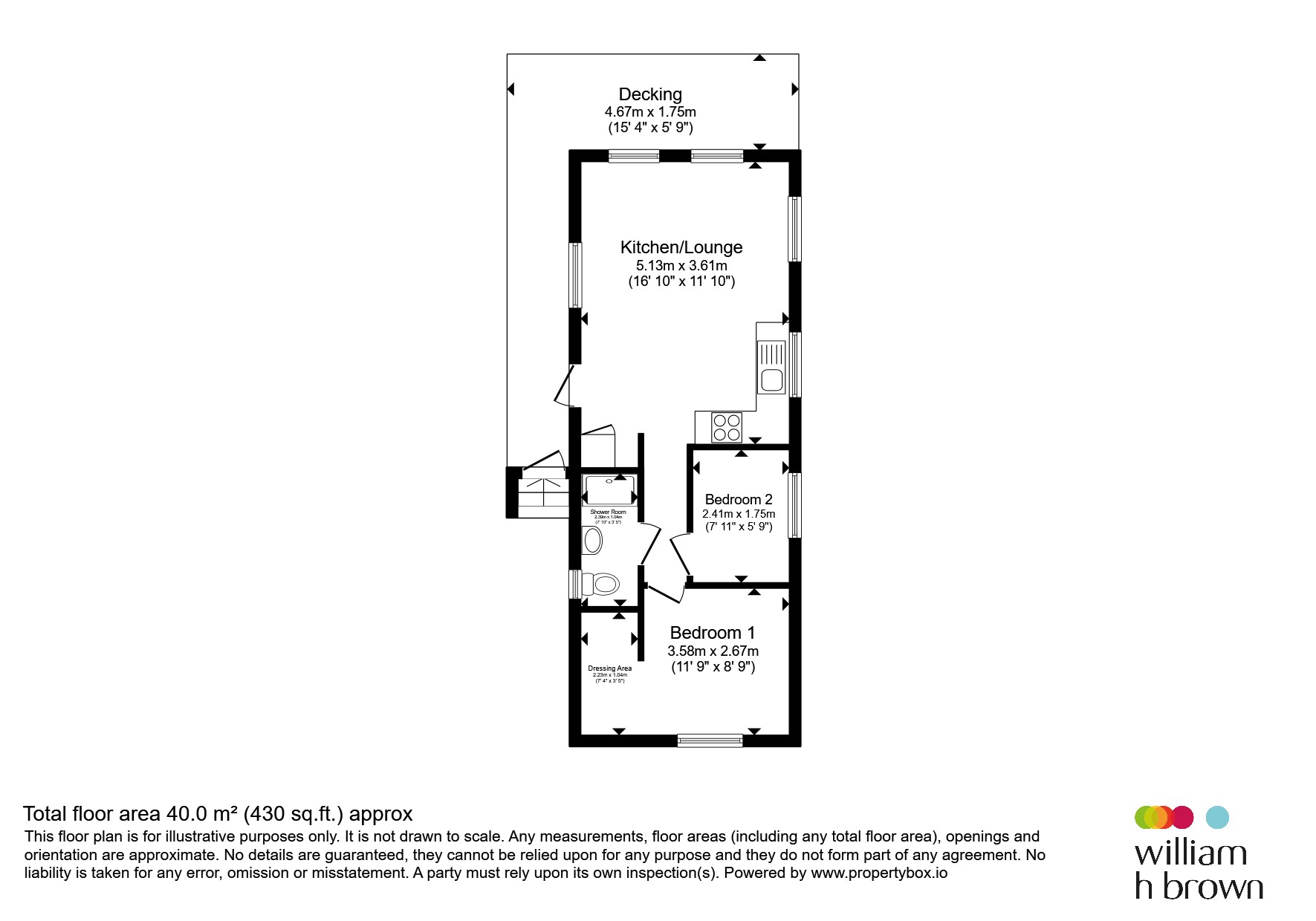 55, Balmoral, Manor Road, Hunstanton floorplan