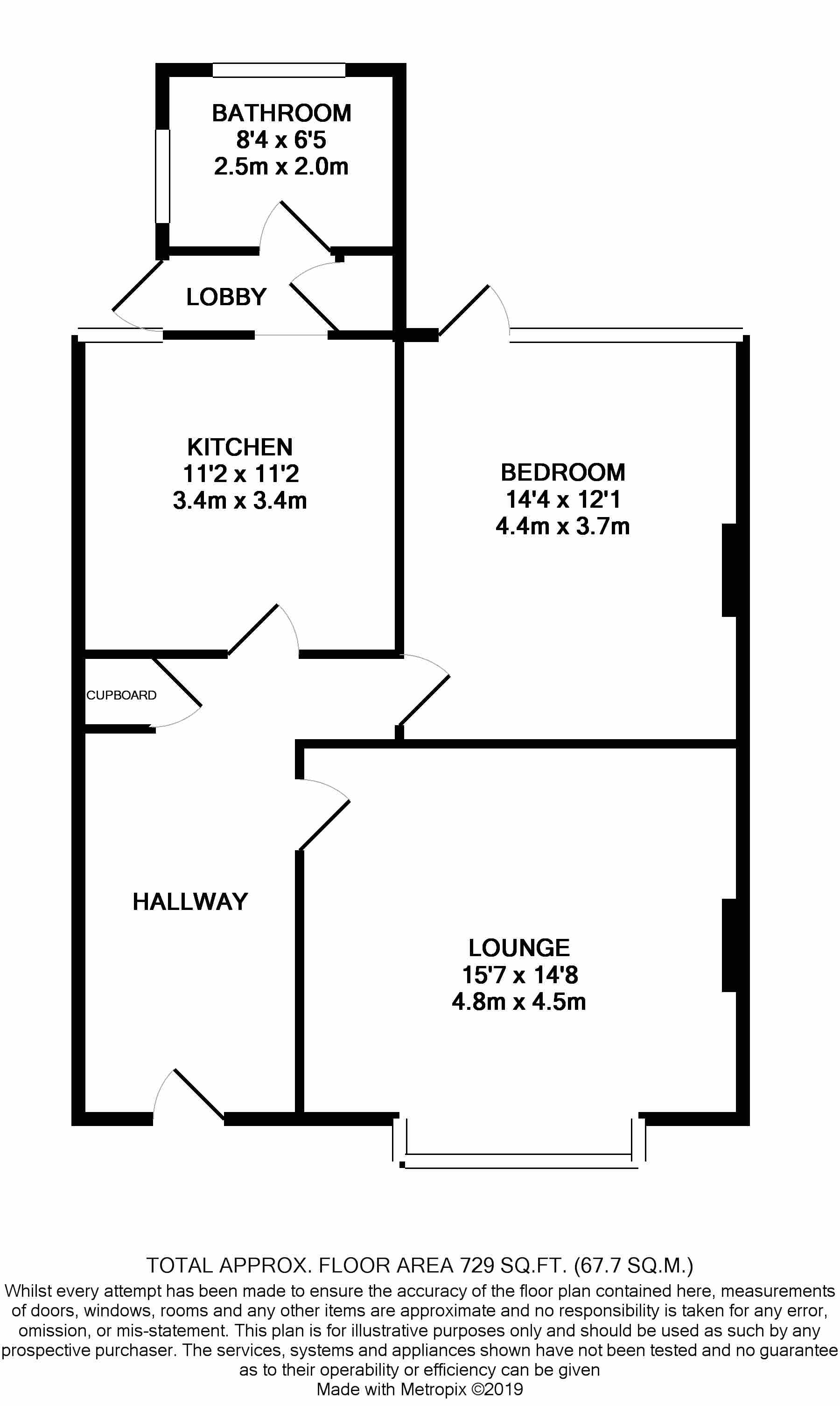 1 Bedrooms Maisonette to rent in Chartham Road, London SE25