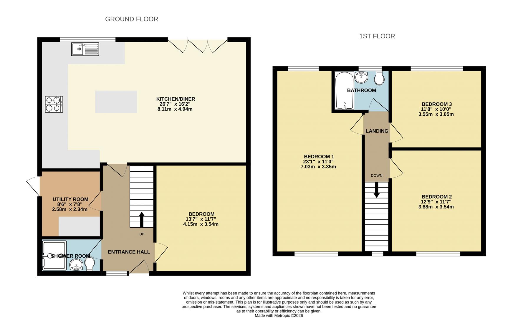 Coles Close, Leicester floorplan