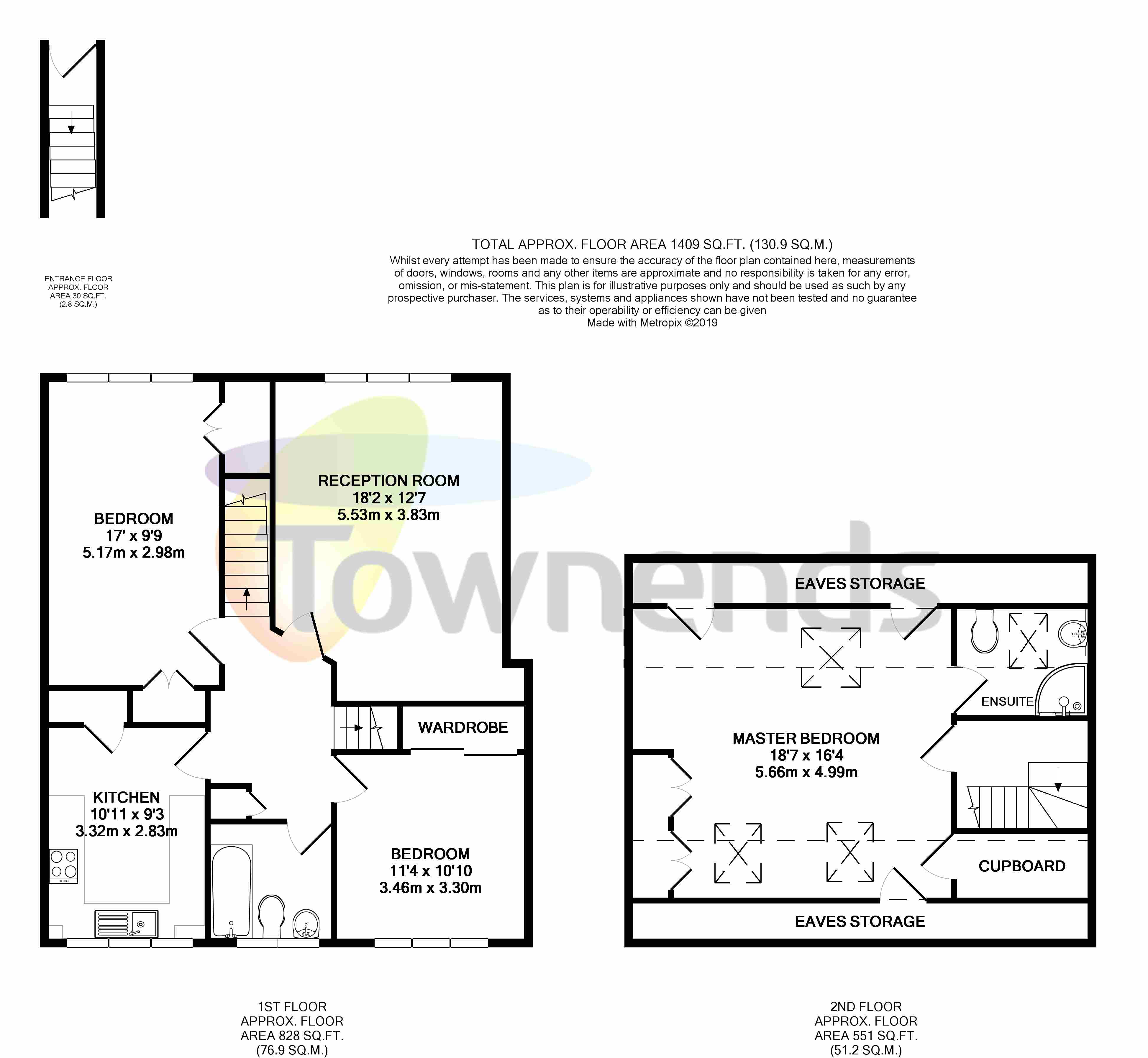 3 Bedrooms Maisonette for sale in Popes Court, Popes Avenue, Twickenham TW2