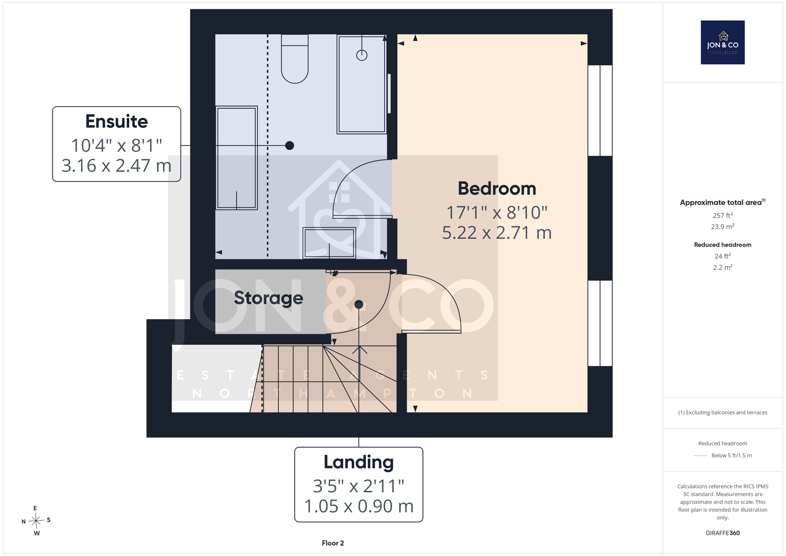 3, Groveleys Close, Northampton floorplan
