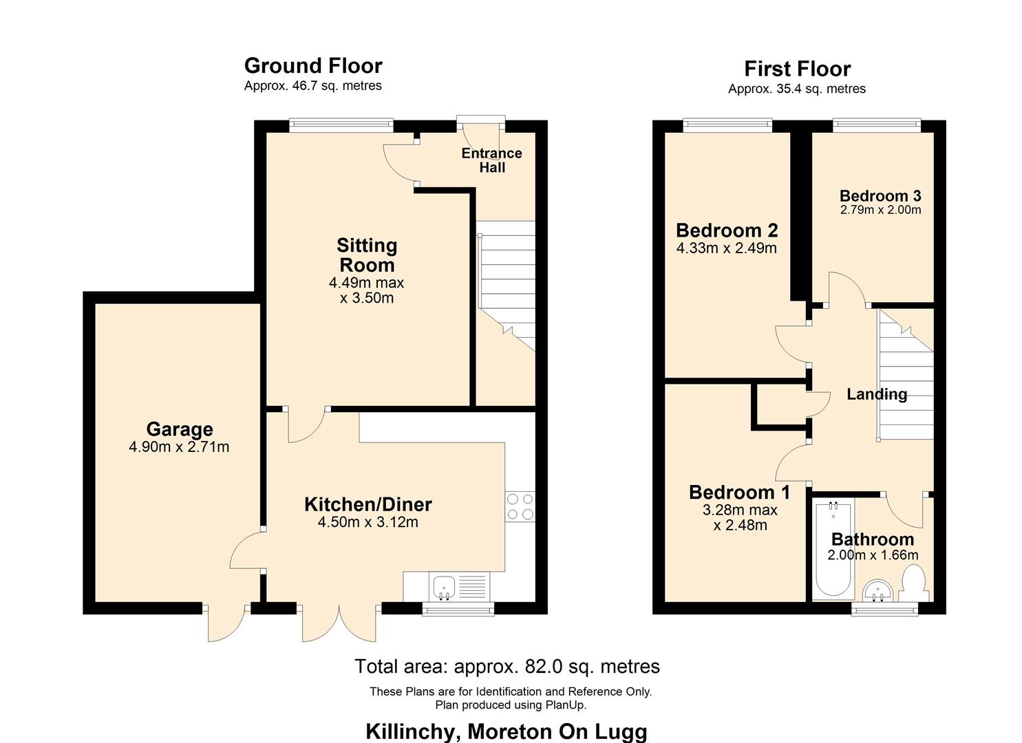 Killinchy, Hereford floorplan