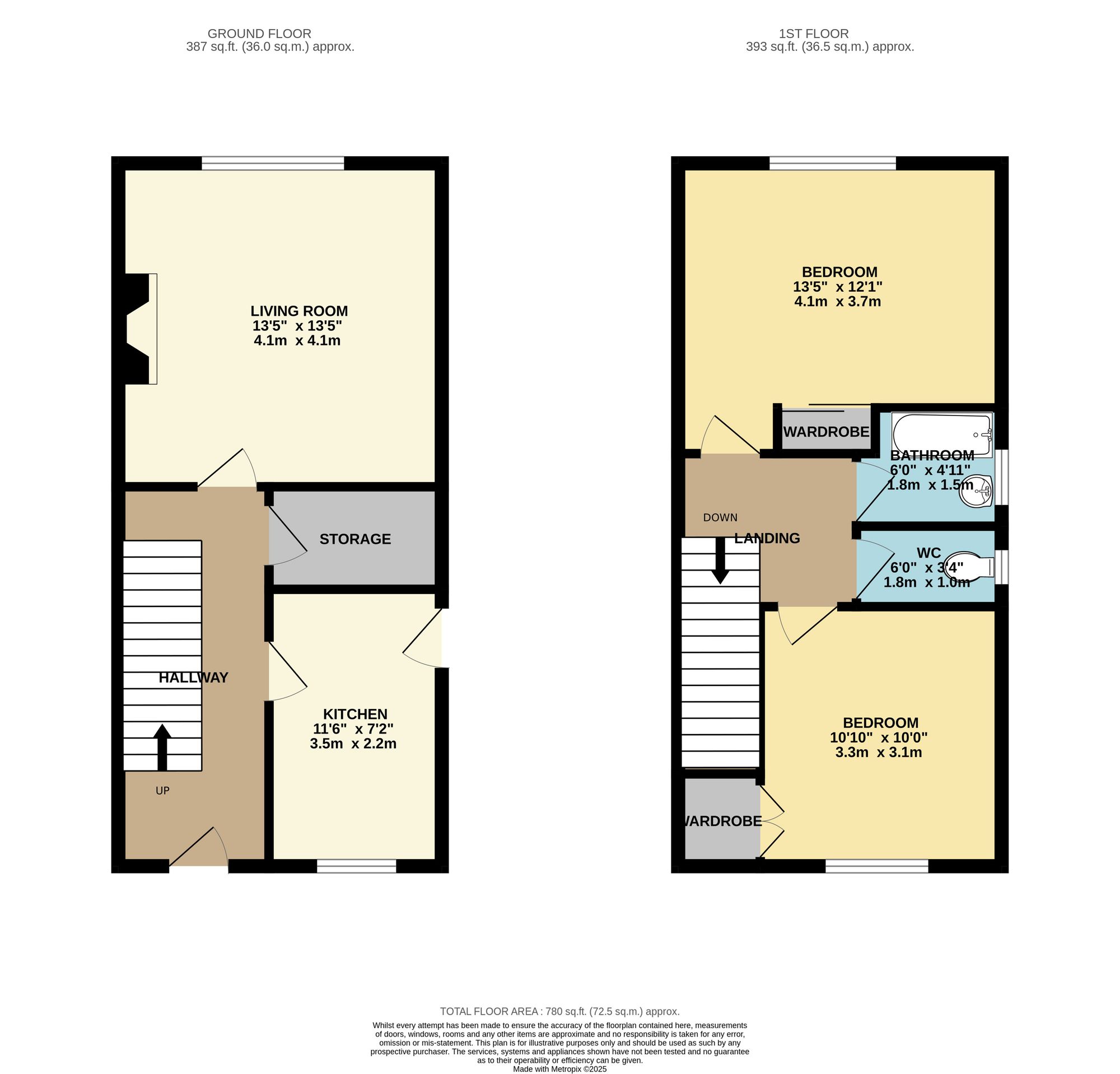 42 Dean Street, Ilkley floorplan