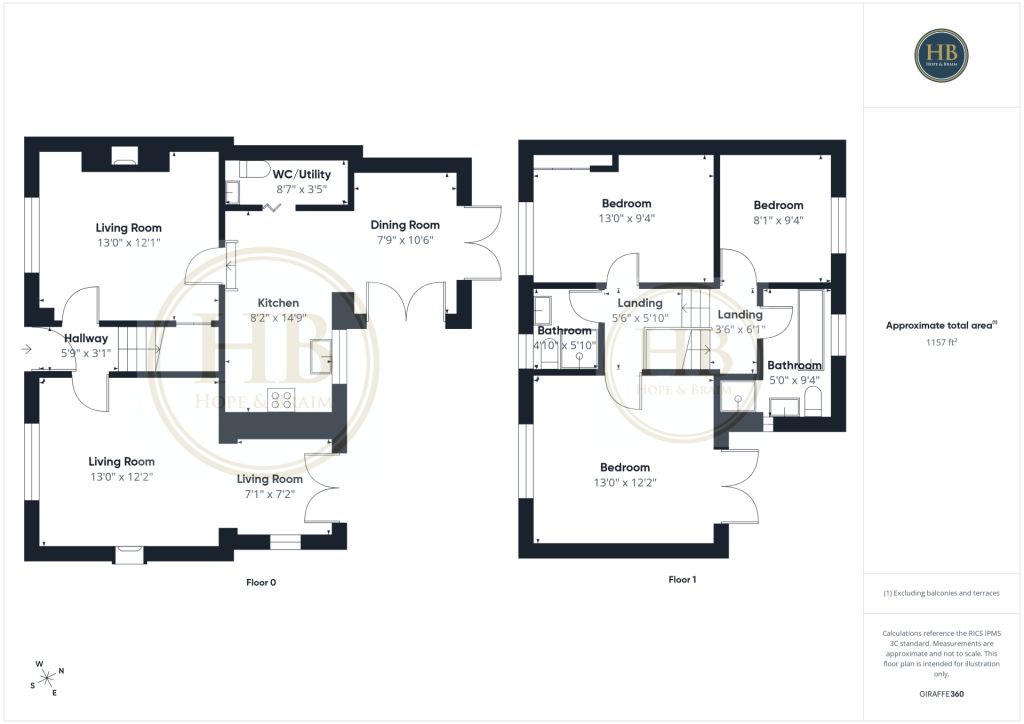 15, Ruswarp Bank, Whitby floorplan