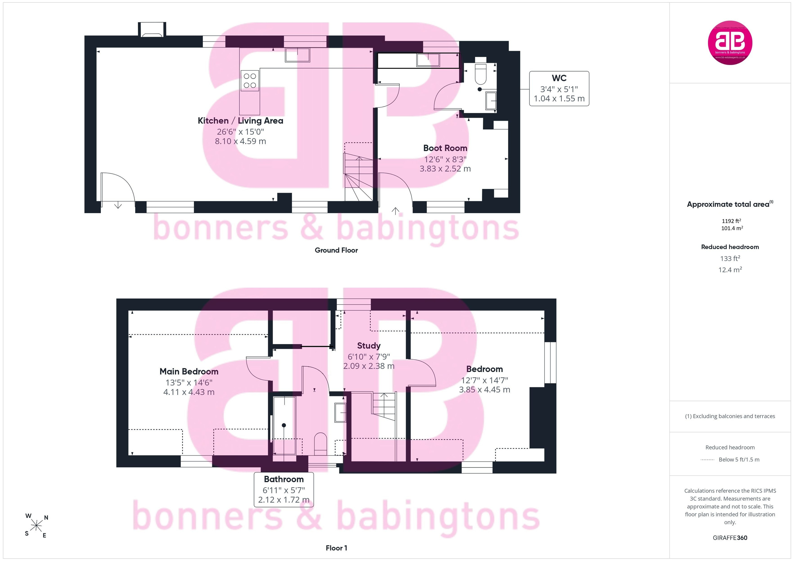 3 The Spinney, High Wycombe floorplan