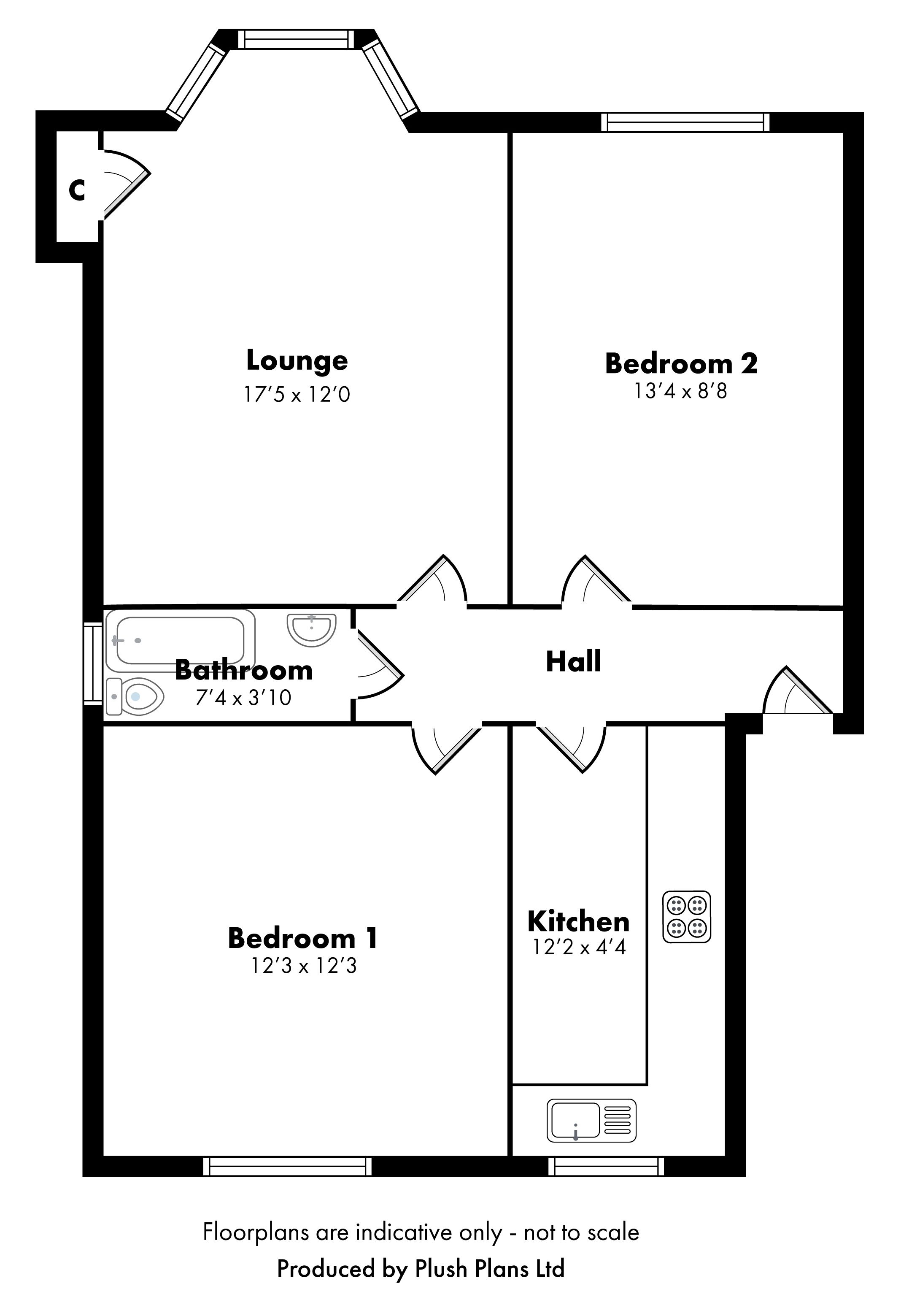 2 Bedrooms Flat for sale in 4D, West Bay, Isle Of Cumbrae KA28