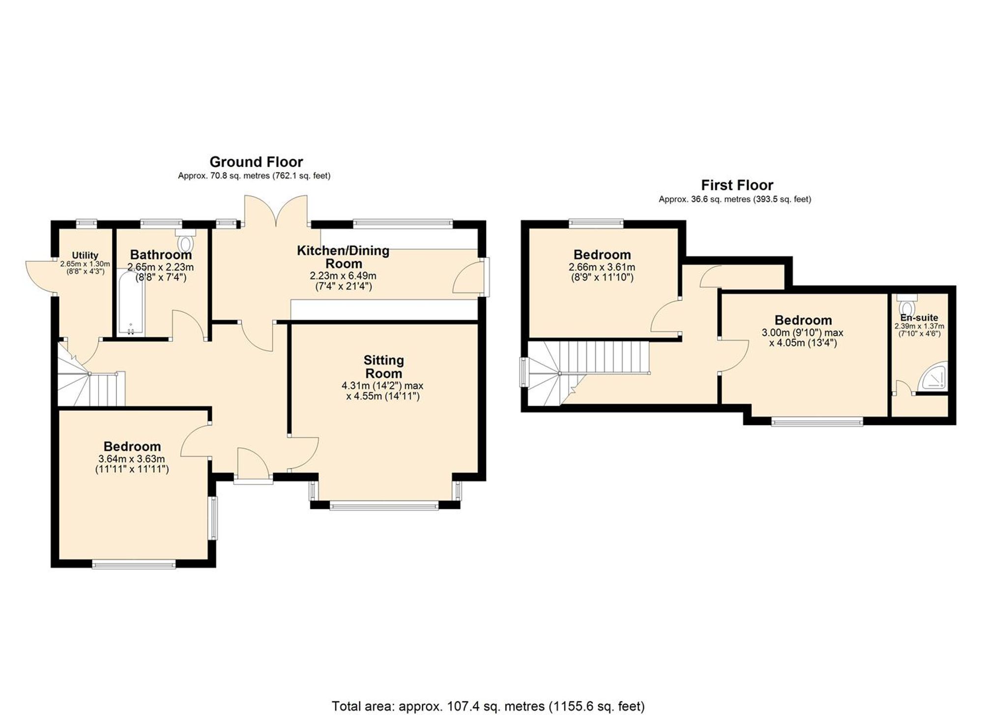 121 Long Lane, Wigan floorplan
