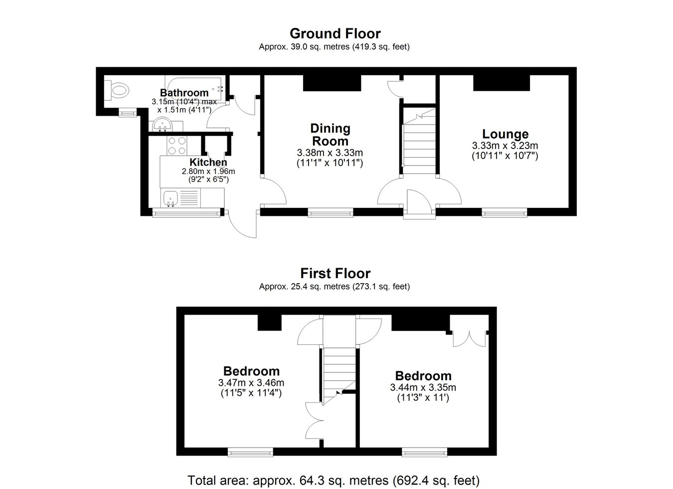 30, Church Hill, Dover floorplan