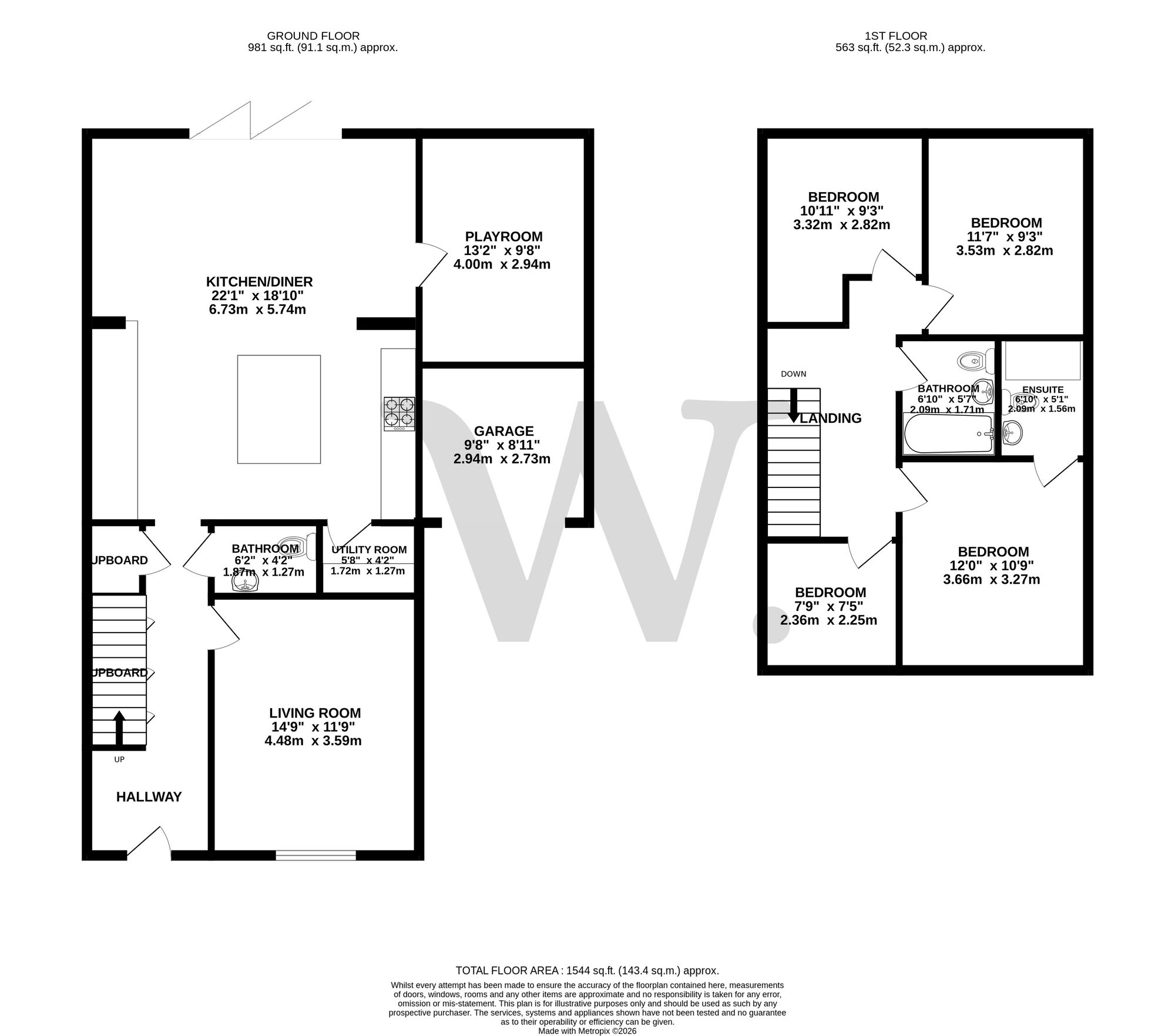 6 Ernest Drive, Norwich floorplan