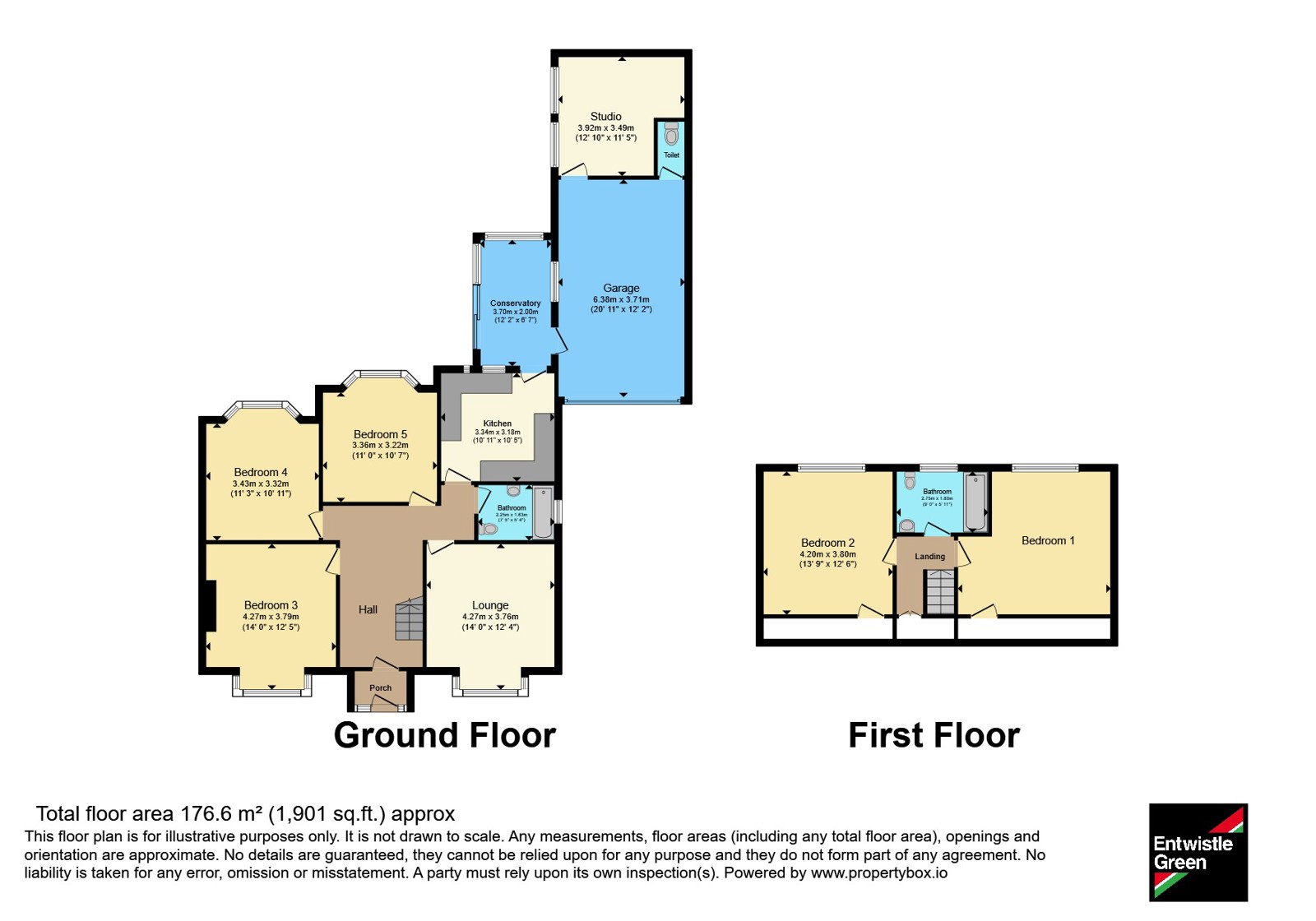 99, Park Road, Bolton floorplan