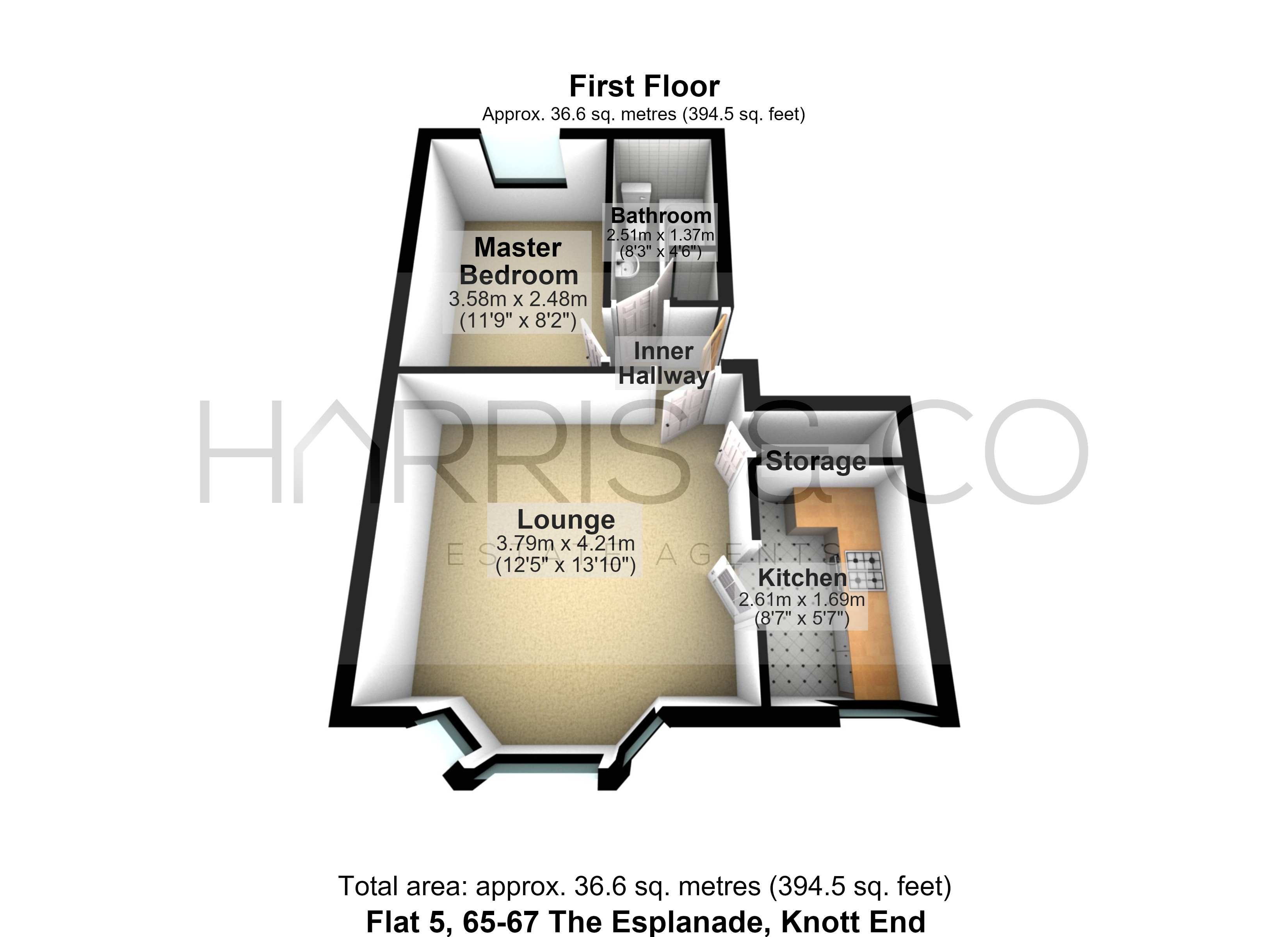 The Esplanade, Knott End-on-Sea floorplan
