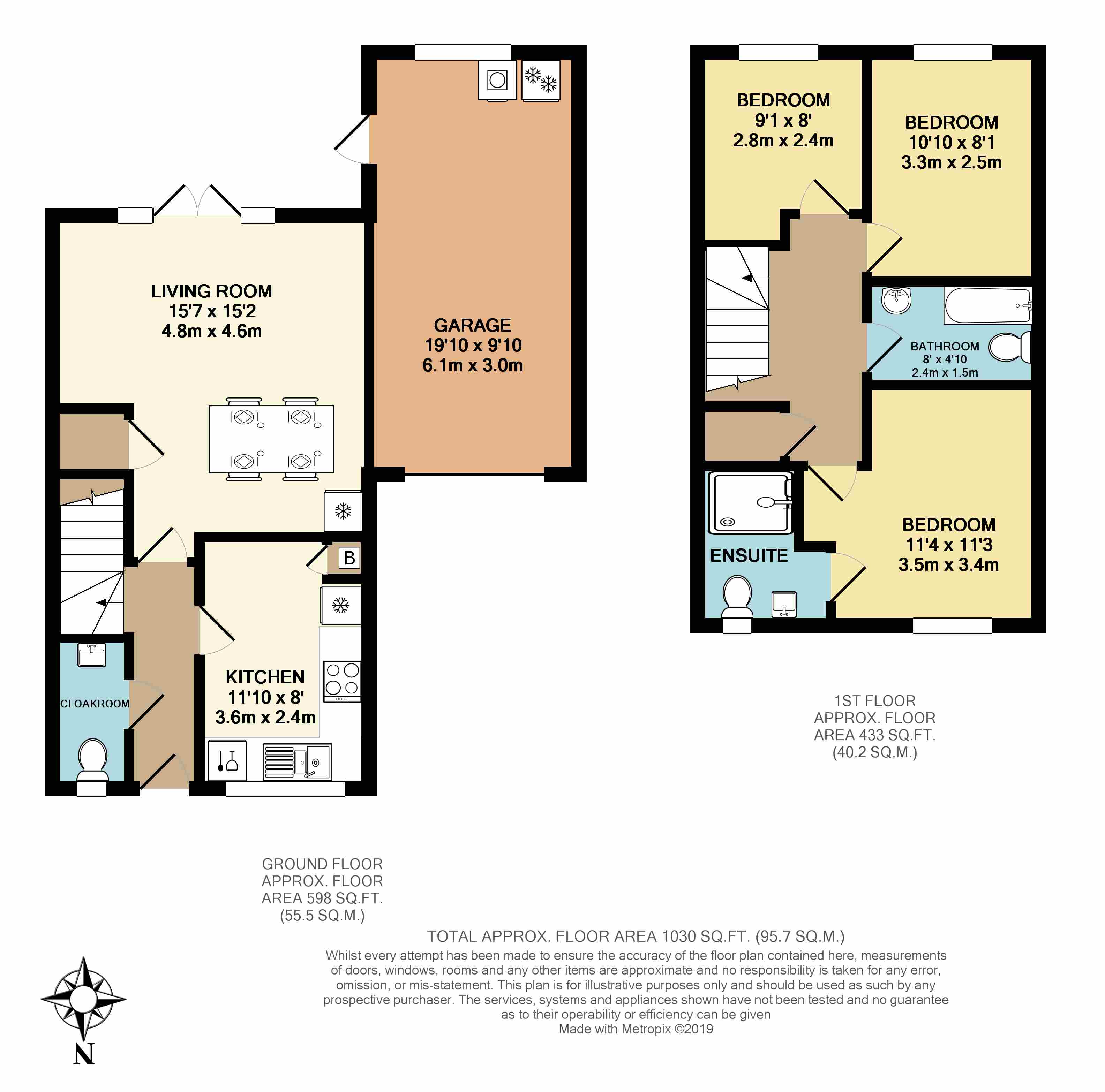 3 Bedrooms Semi-detached house for sale in The Towpath, Yapton, Arundel, West Sussex. BN18