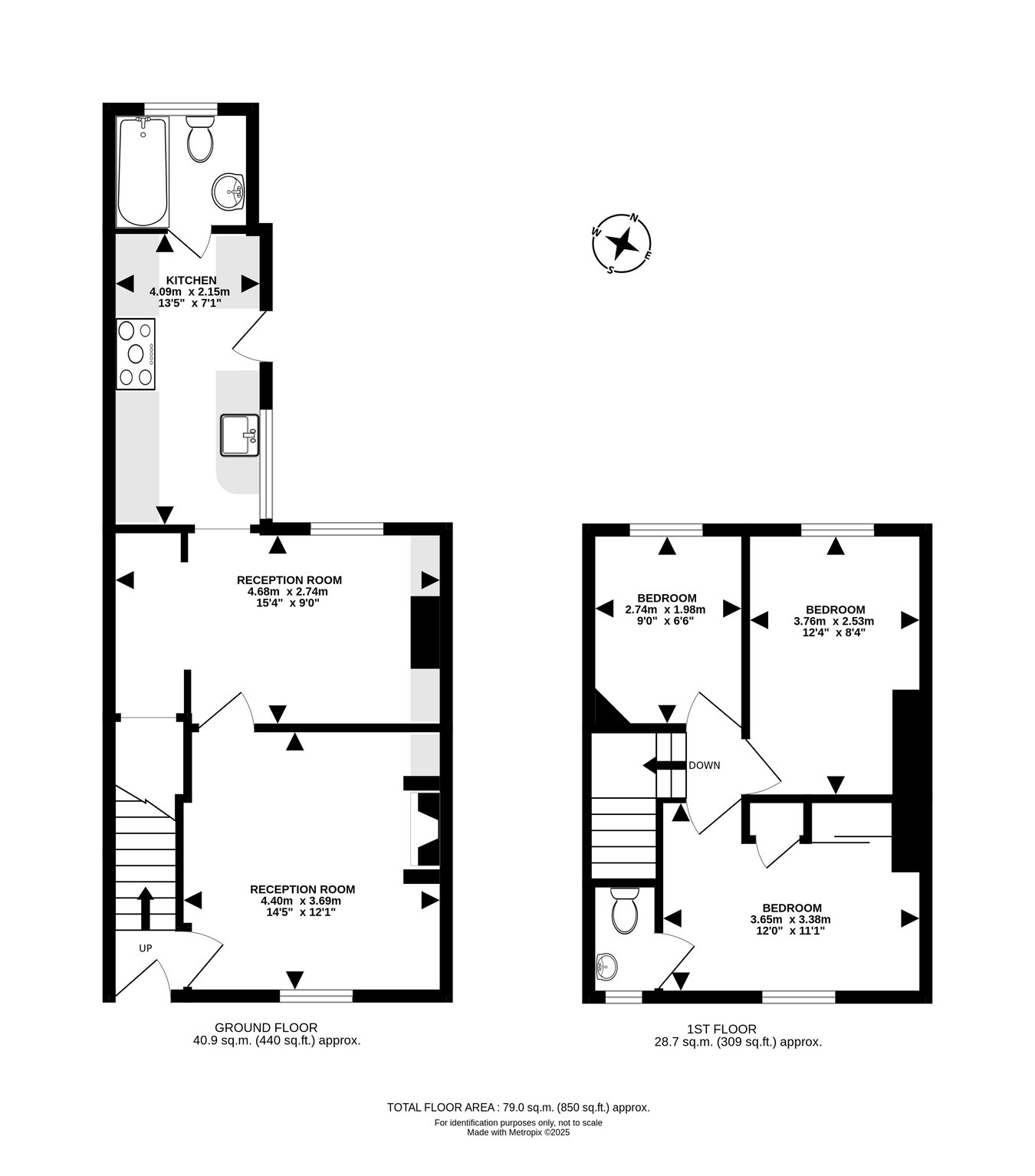 19, Wye View, Builth Wells floorplan