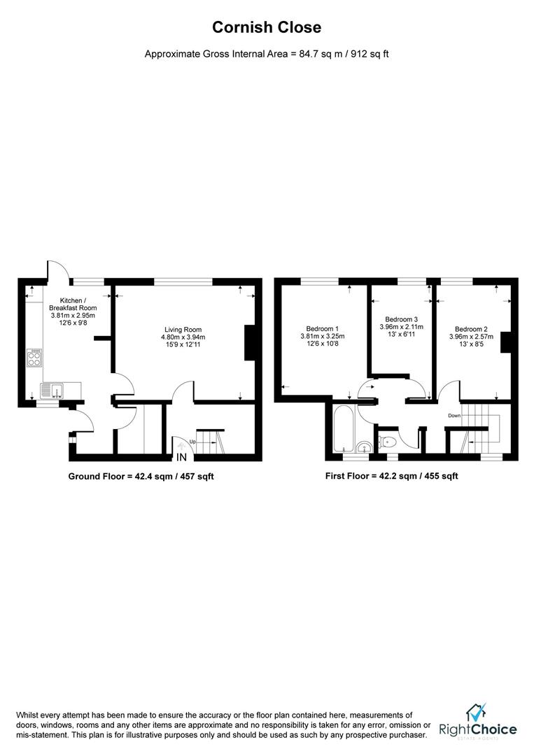 Cornish Close, Basingstoke floorplan