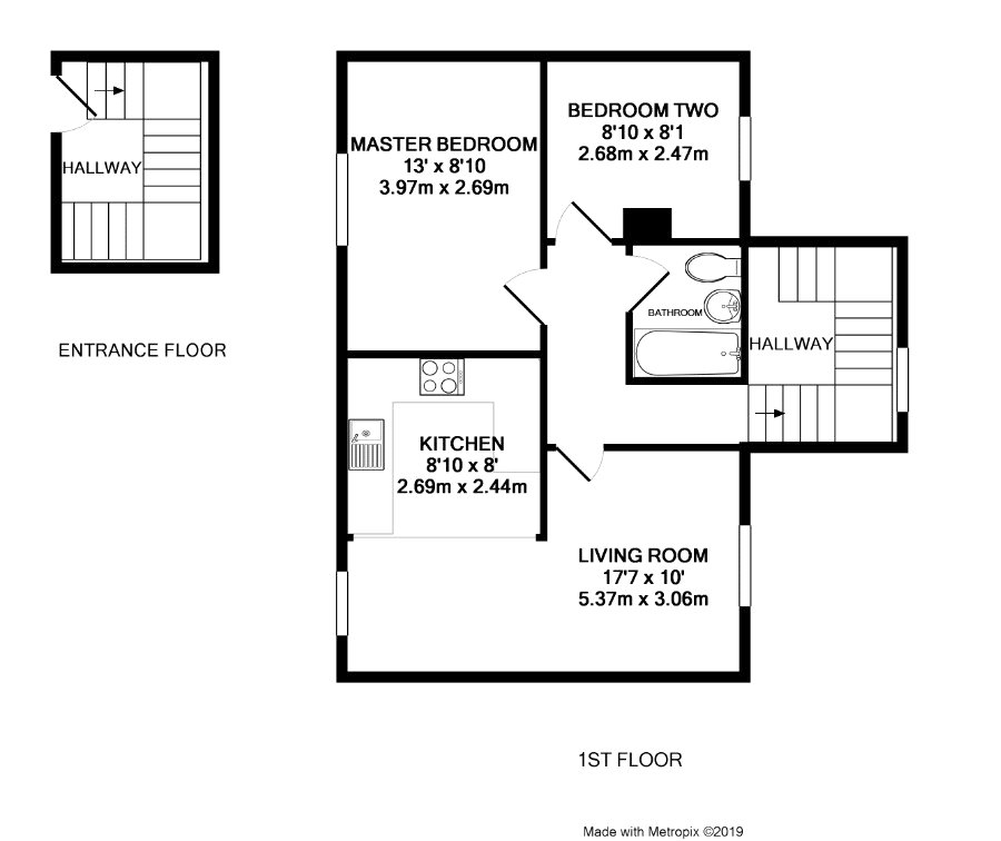 2 Bedrooms Maisonette to rent in Waverley, Bracknell, Berkshire RG12