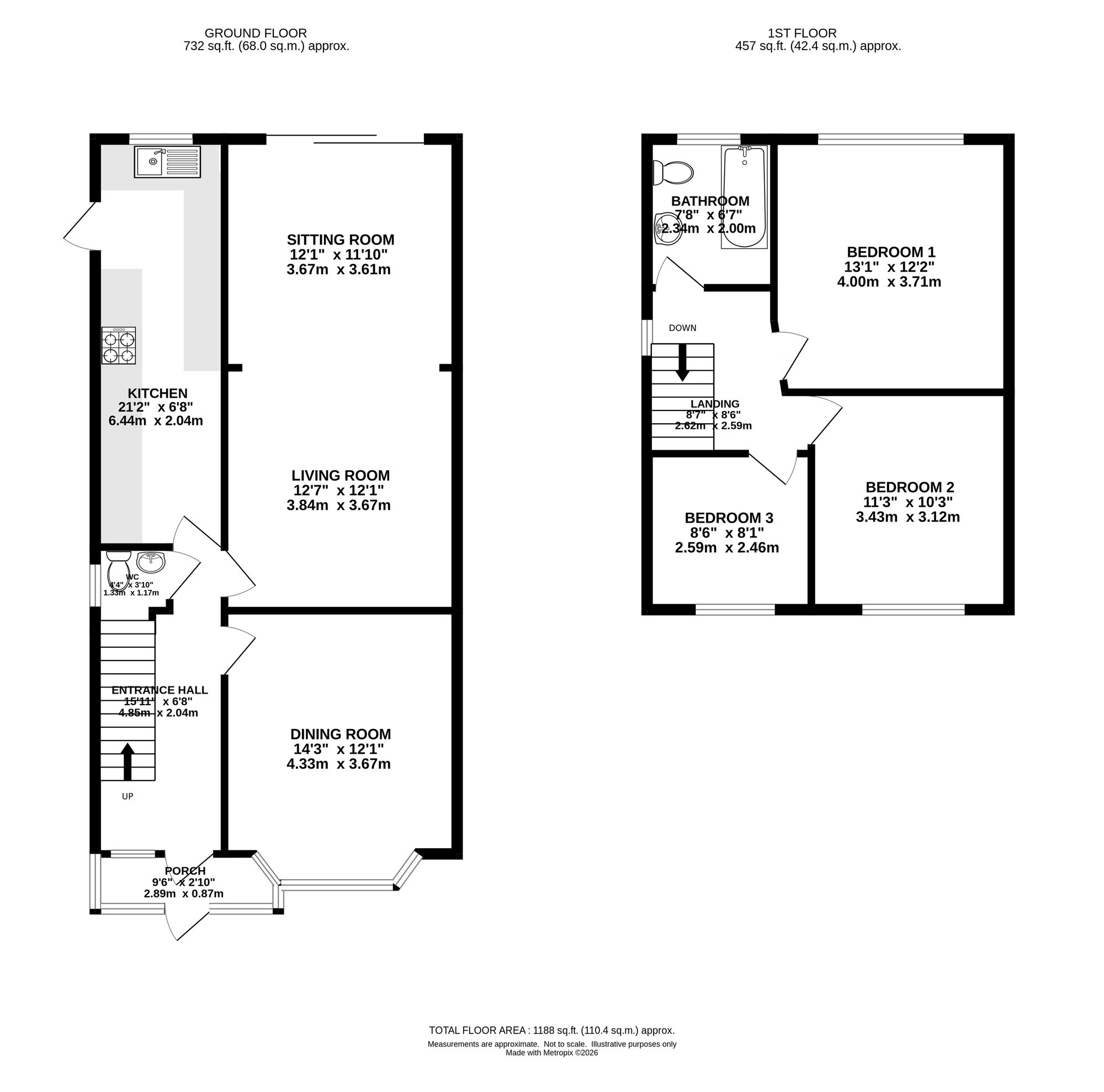 47 Vaughan Road, Manchester floorplan