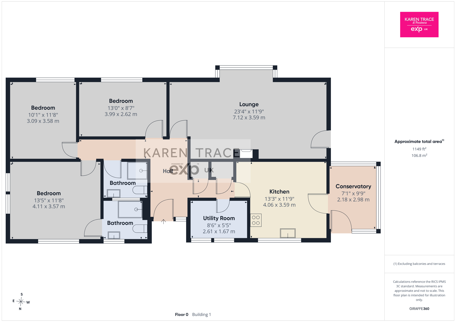 The Orchard,1, Lostwithiel floorplan