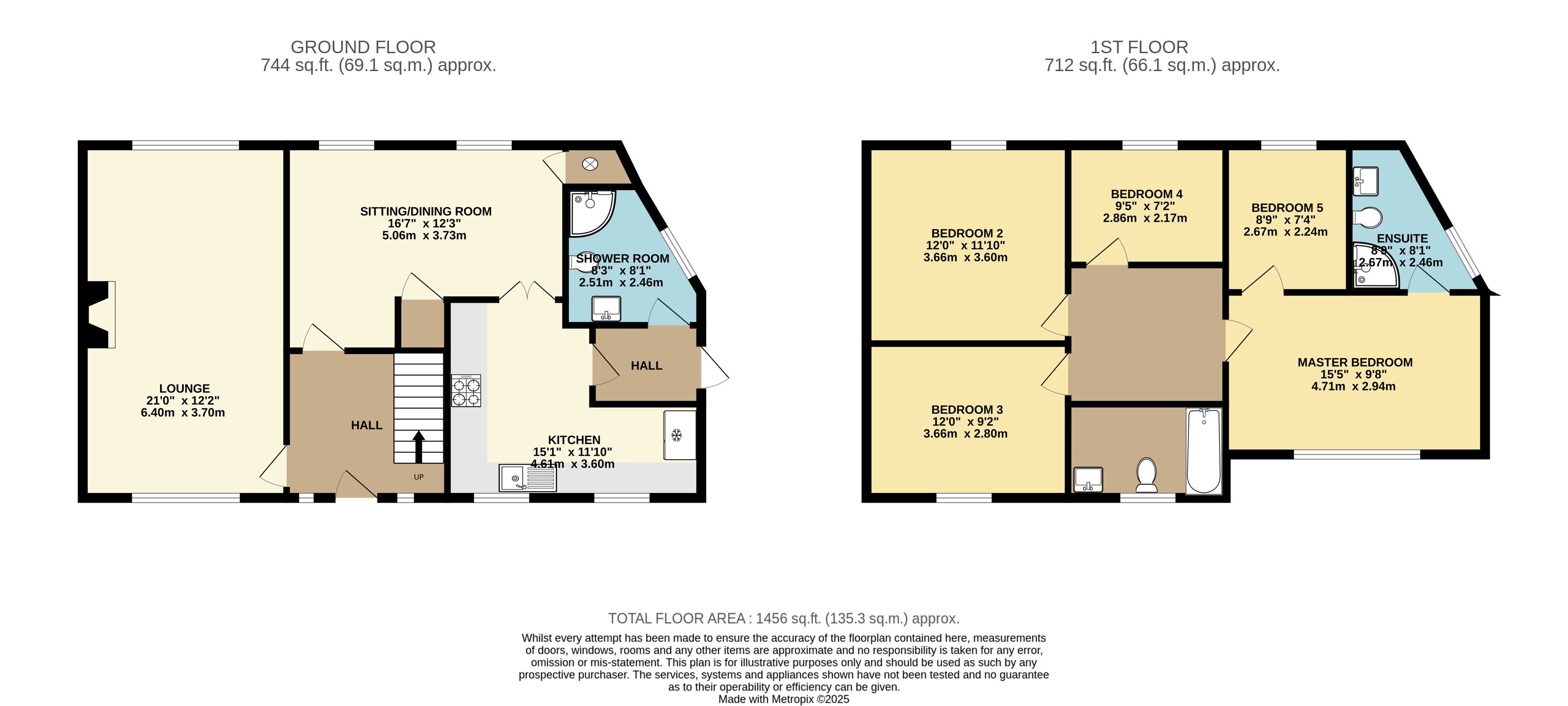 75, Haworth Road, Bradford floorplan