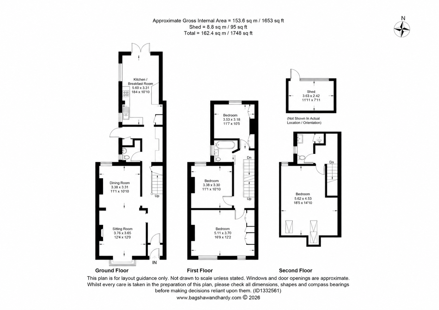 71, Stocton Road, Surrey floorplan