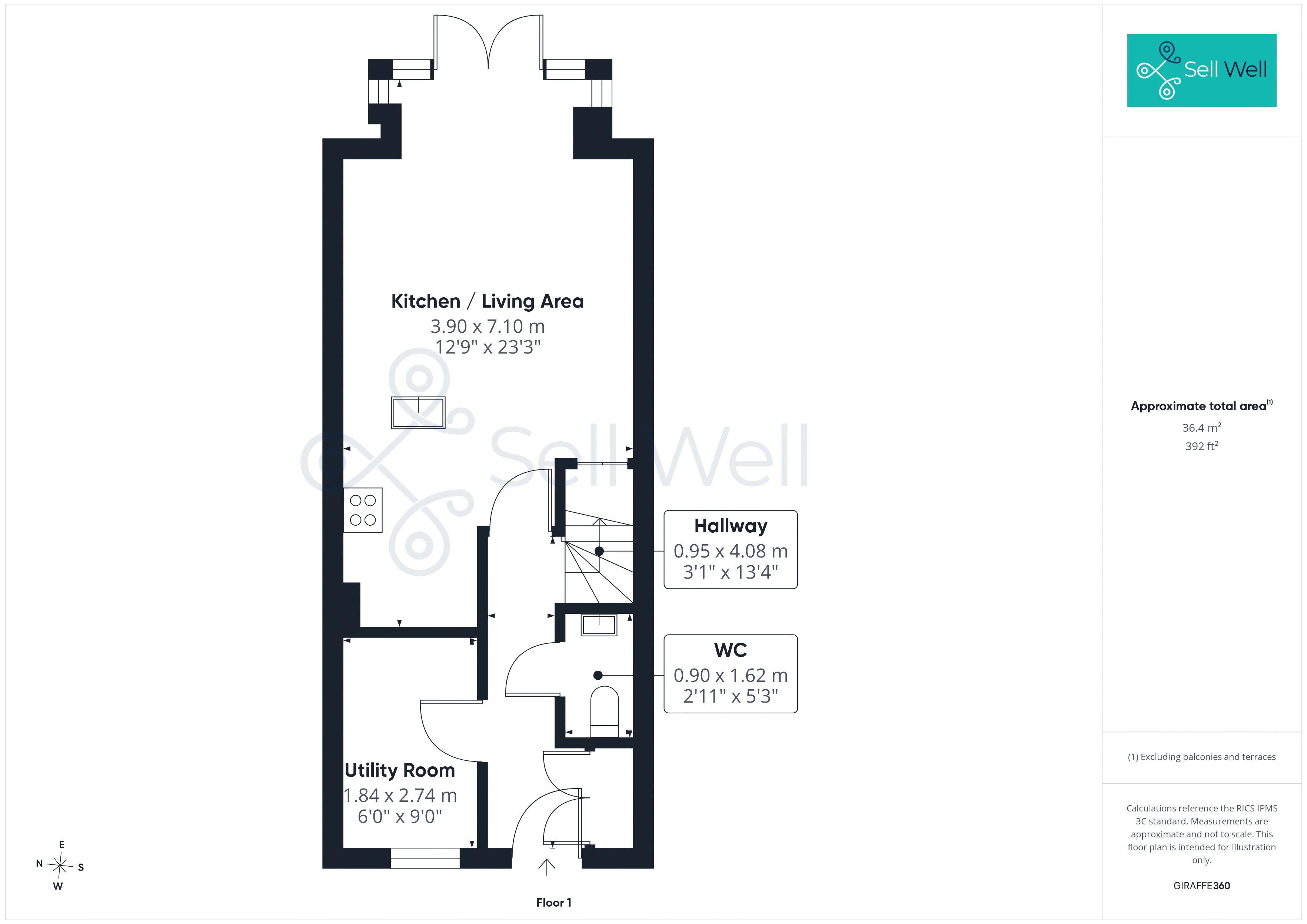 32, Whitewood Road, Manchester floorplan