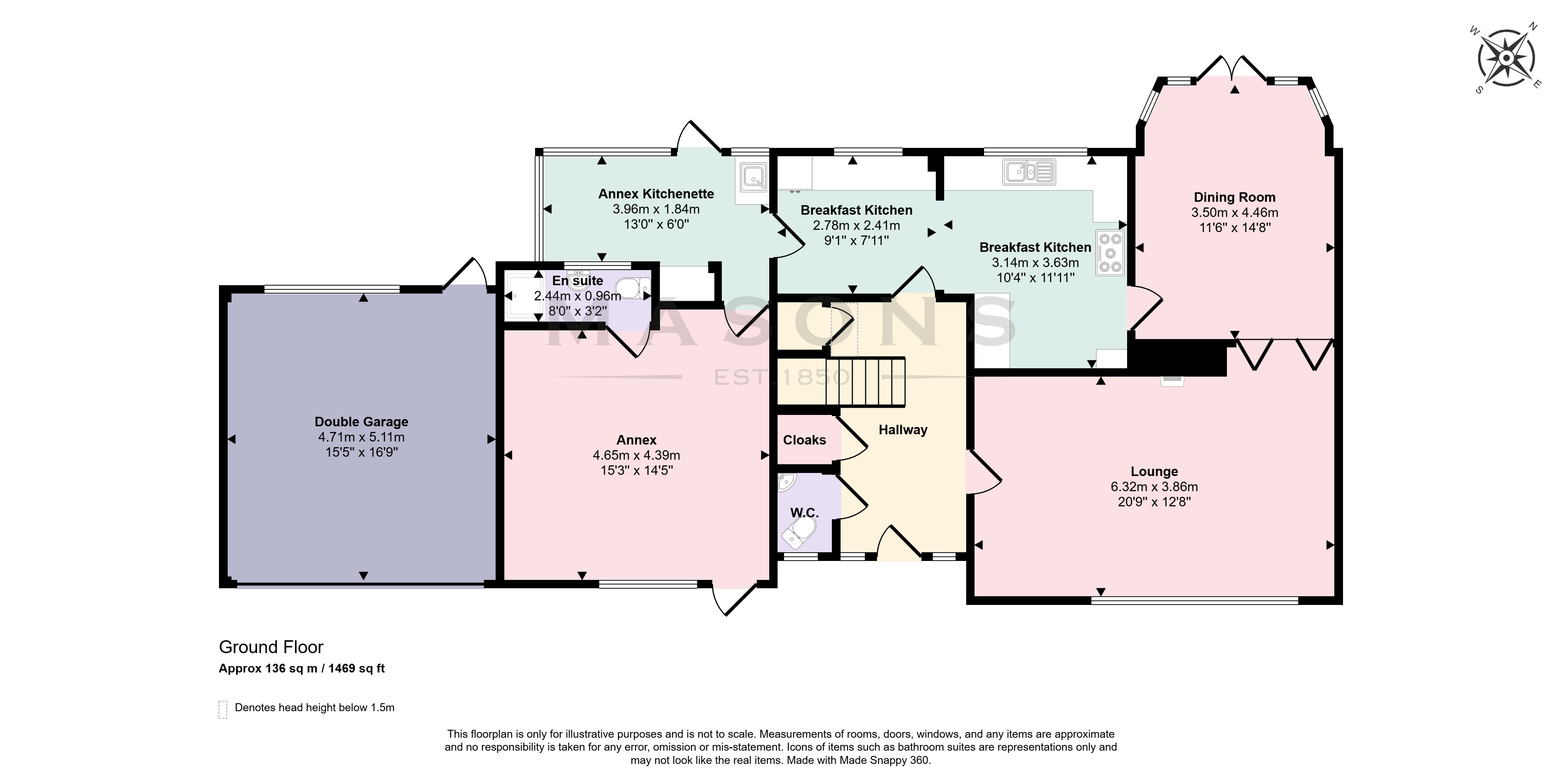 24, St. Marys Park, Louth floorplan