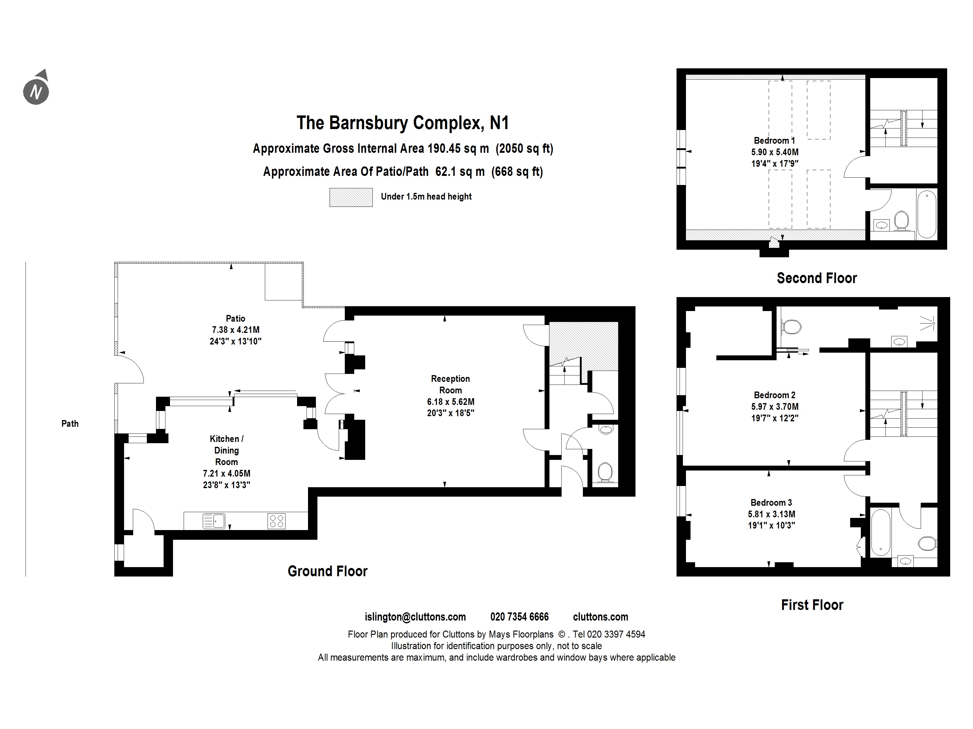 Bayes House, Offord Road, London floorplan