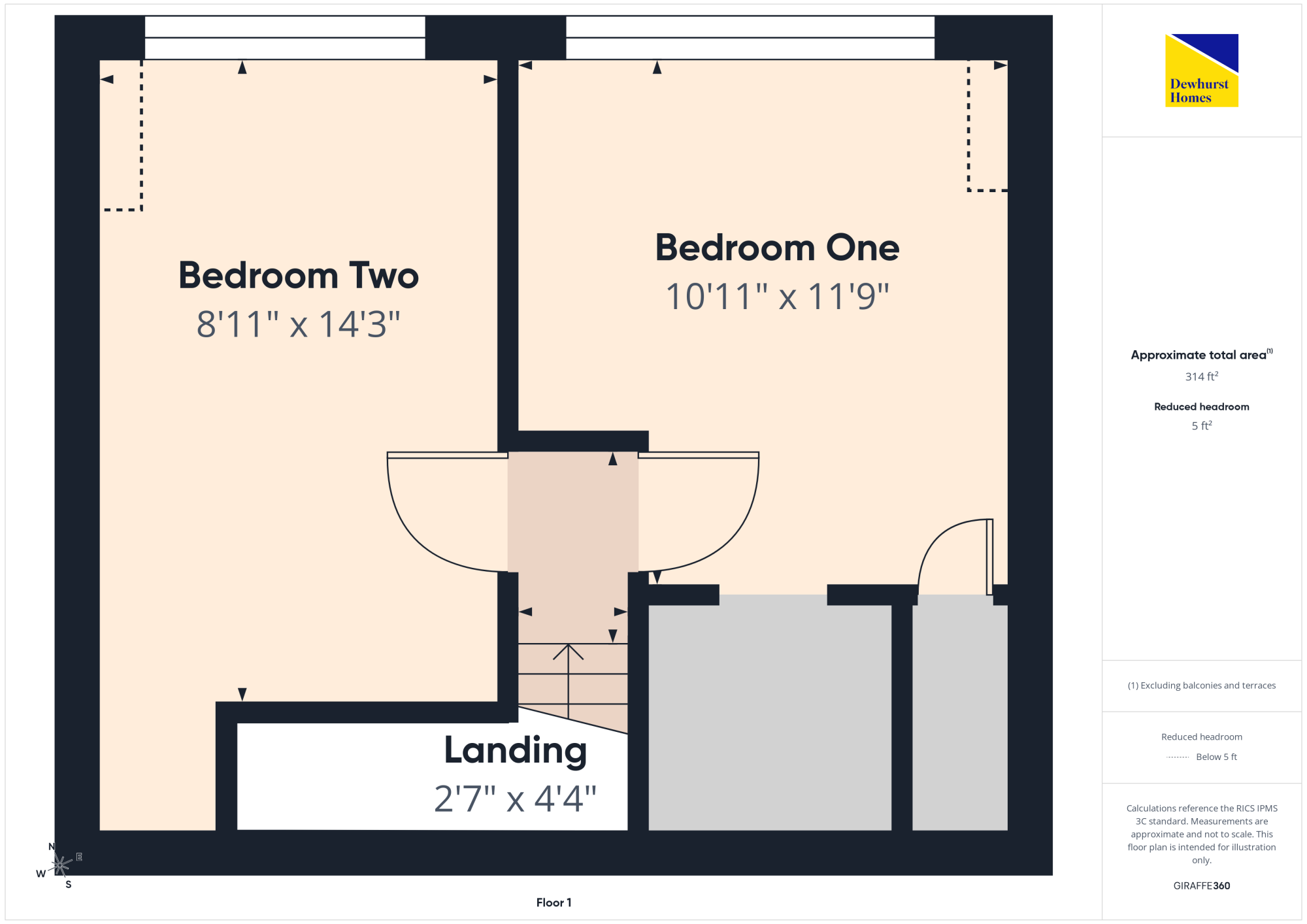 83, Ribblesdale Drive, Grimsargh floorplan