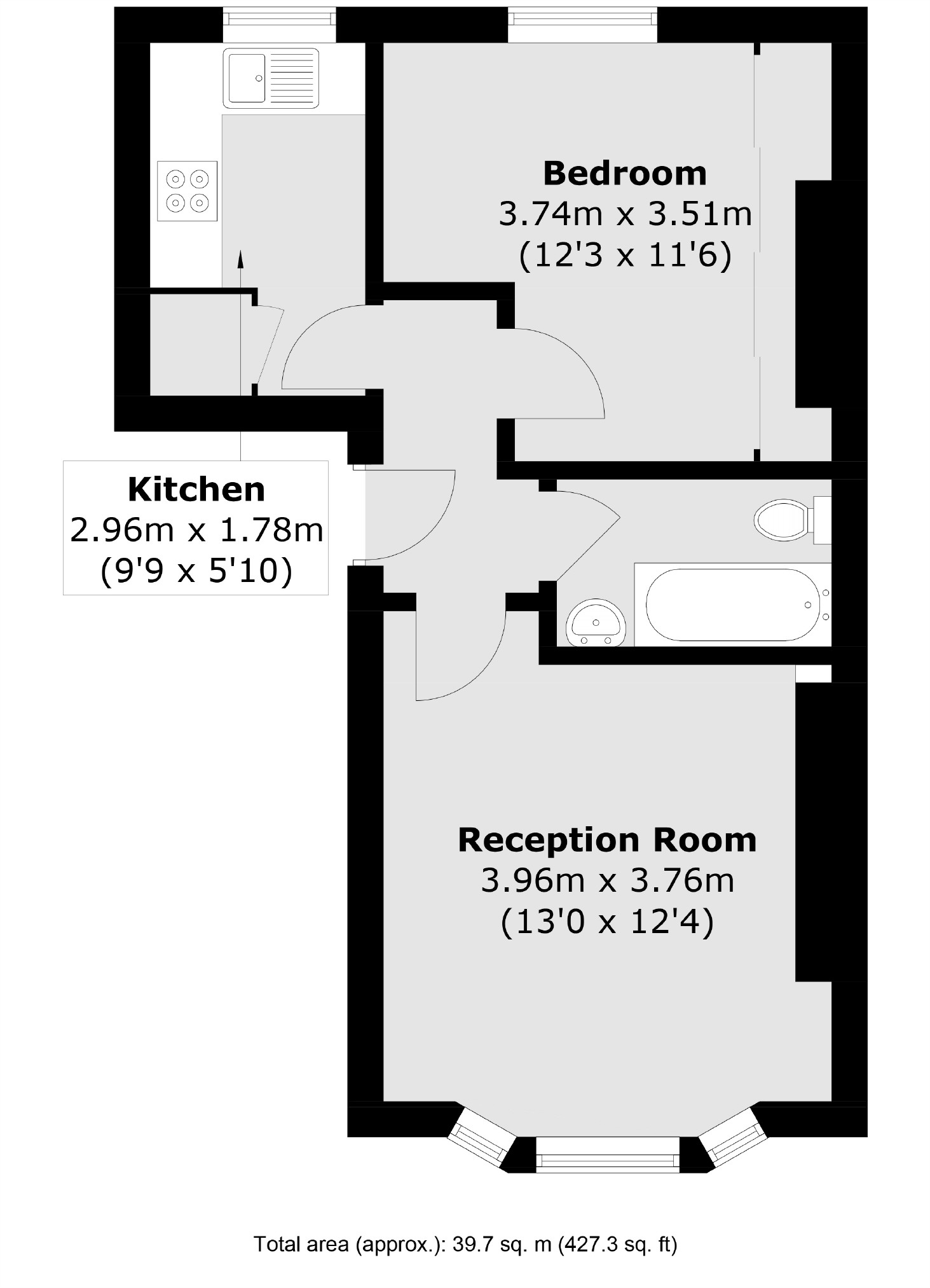 FFF, 50, Rostrevor Road, Fulham floorplan