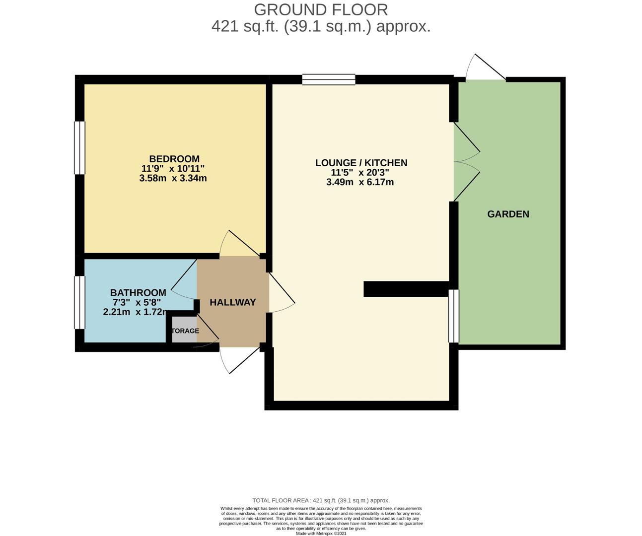 Bancroft Court, Epping New Road, Buckhurst Hill IG9, 1 bedroom flat for