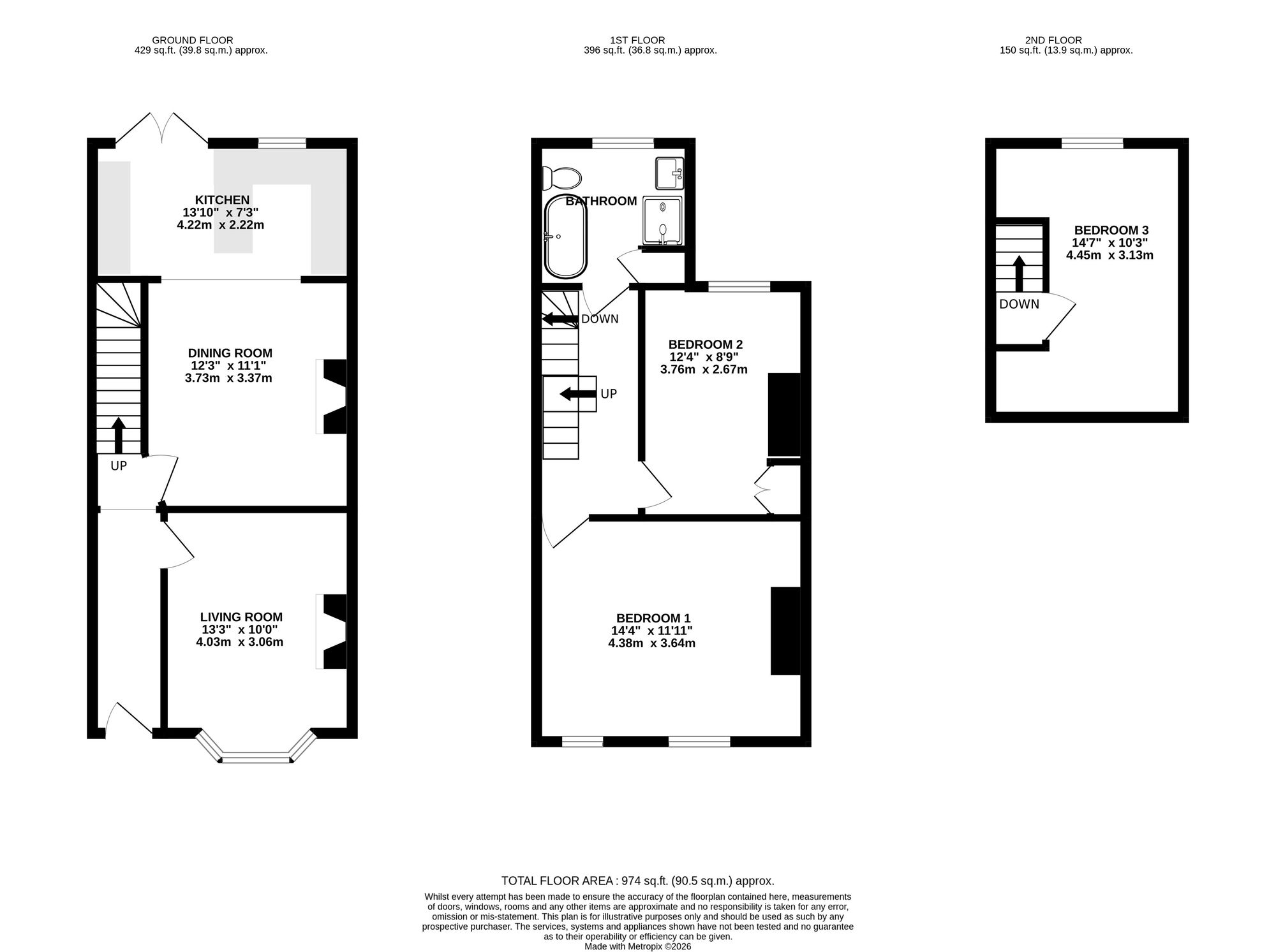 51 Shrewbridge Road, Nantwich floorplan
