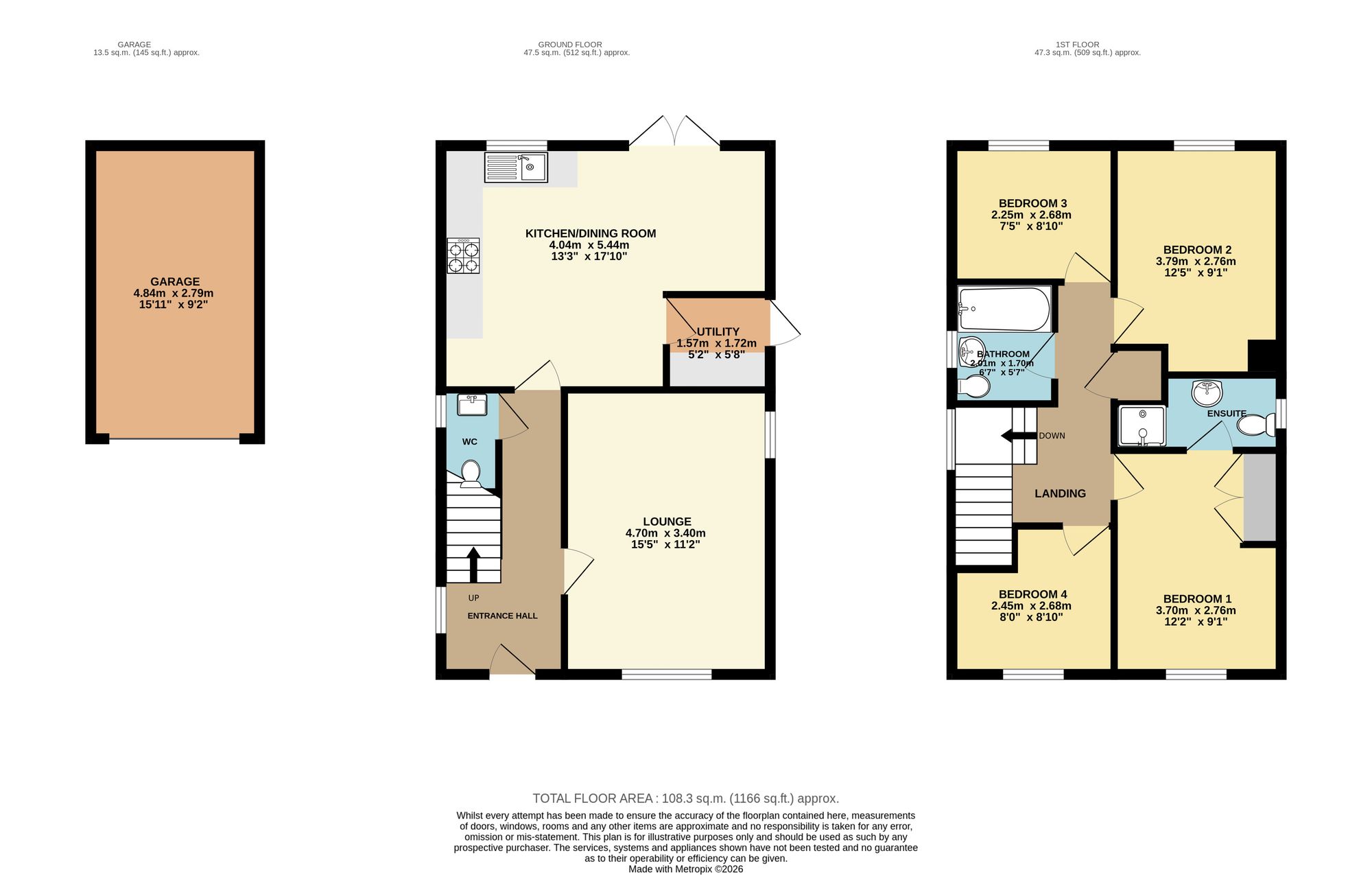 6 Colliery Street, Worksop floorplan