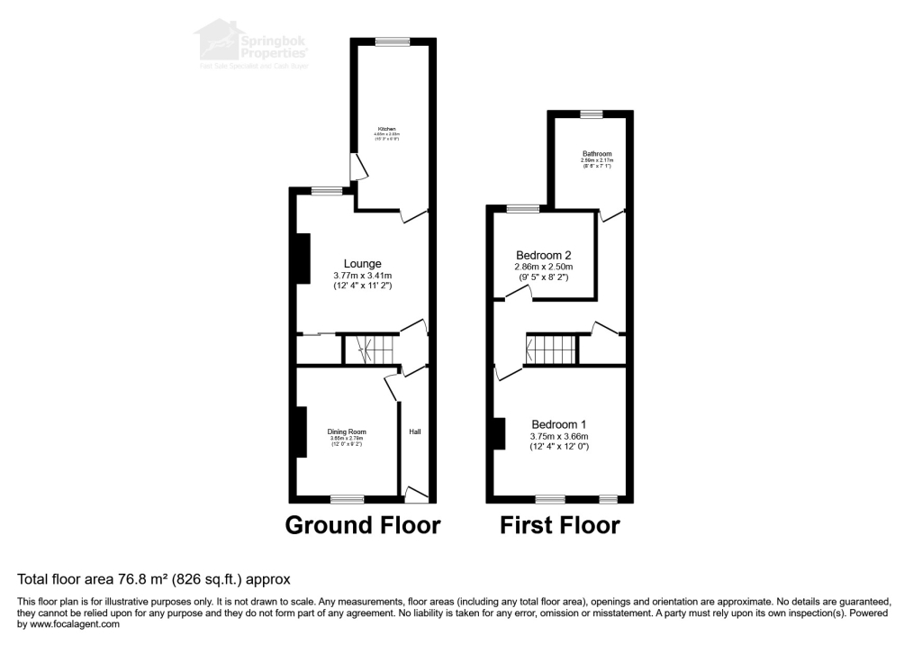 Beeston Street, Manchester floorplan