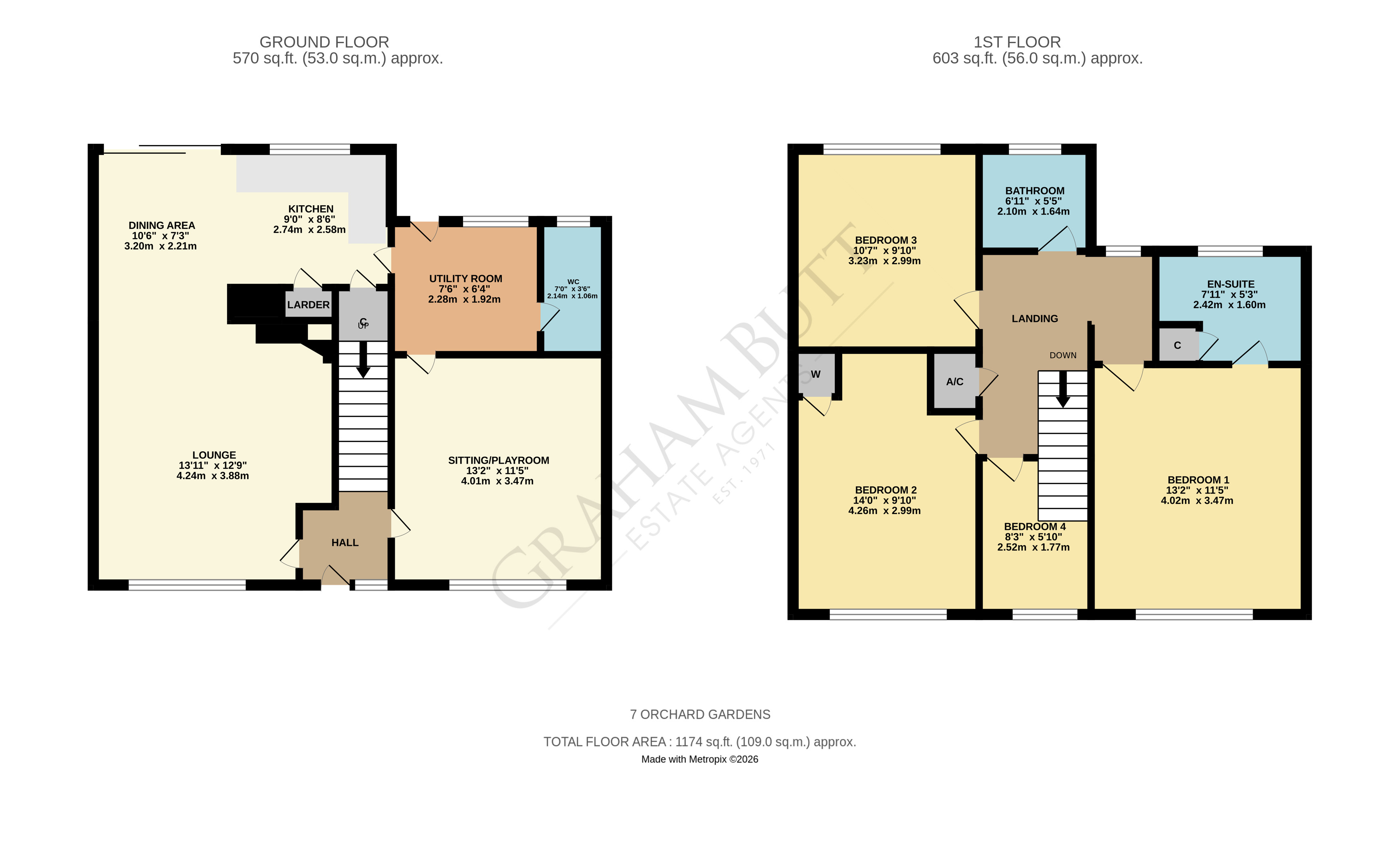 7, Orchard Gardens, Littlehampton floorplan