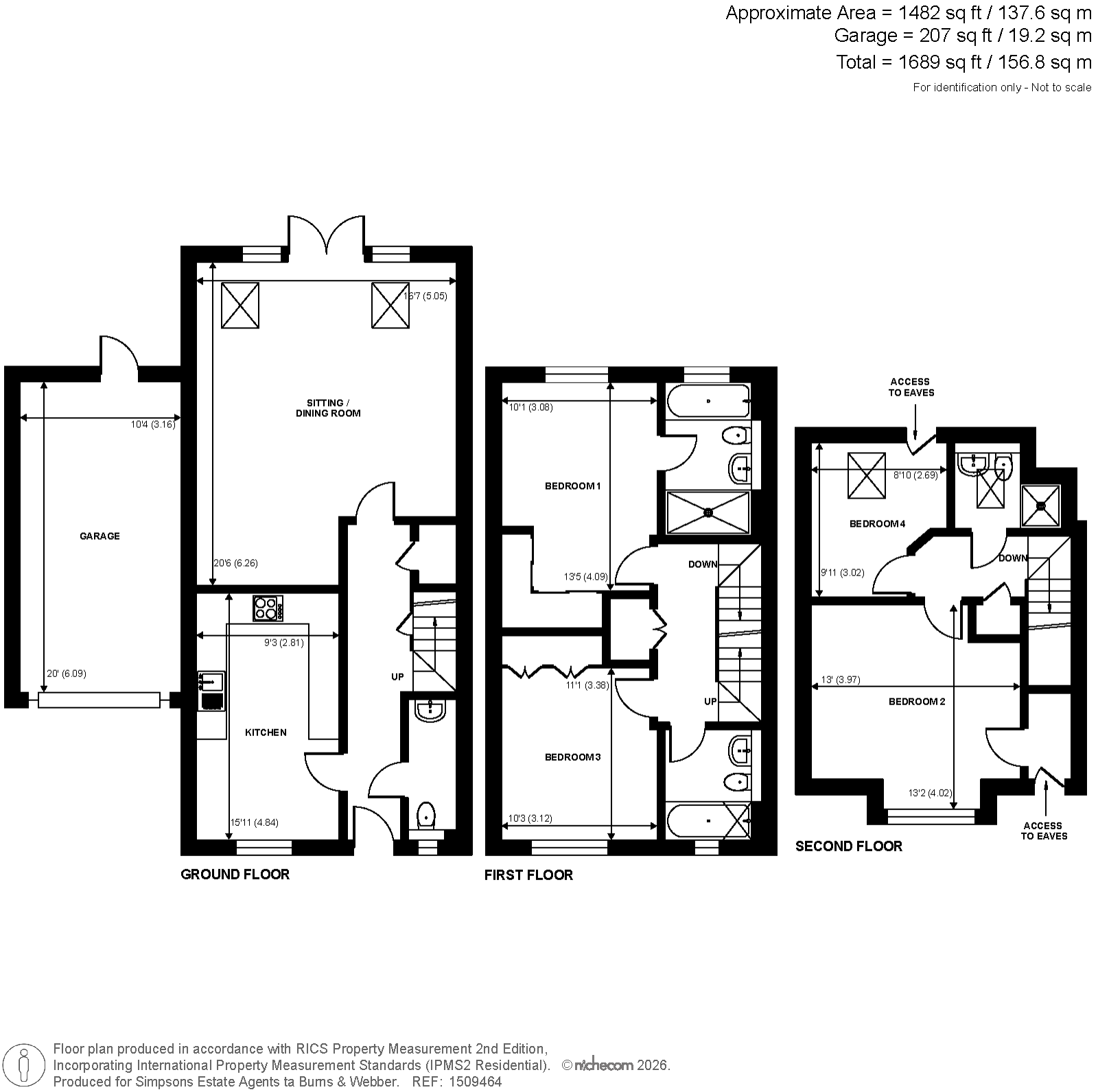 1, Harper Drive, Cranleigh floorplan
