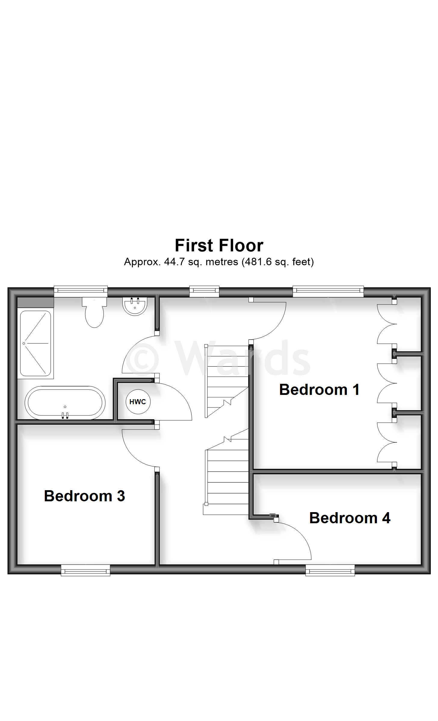 28, Tilden Close, Ashford floorplan
