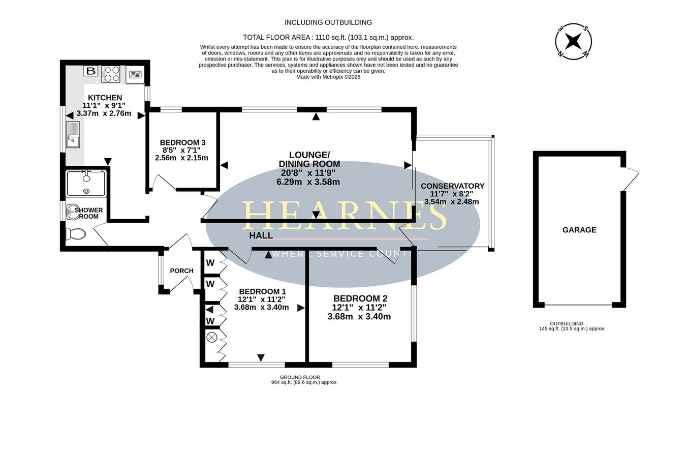 28, Southill Road, Poole floorplan