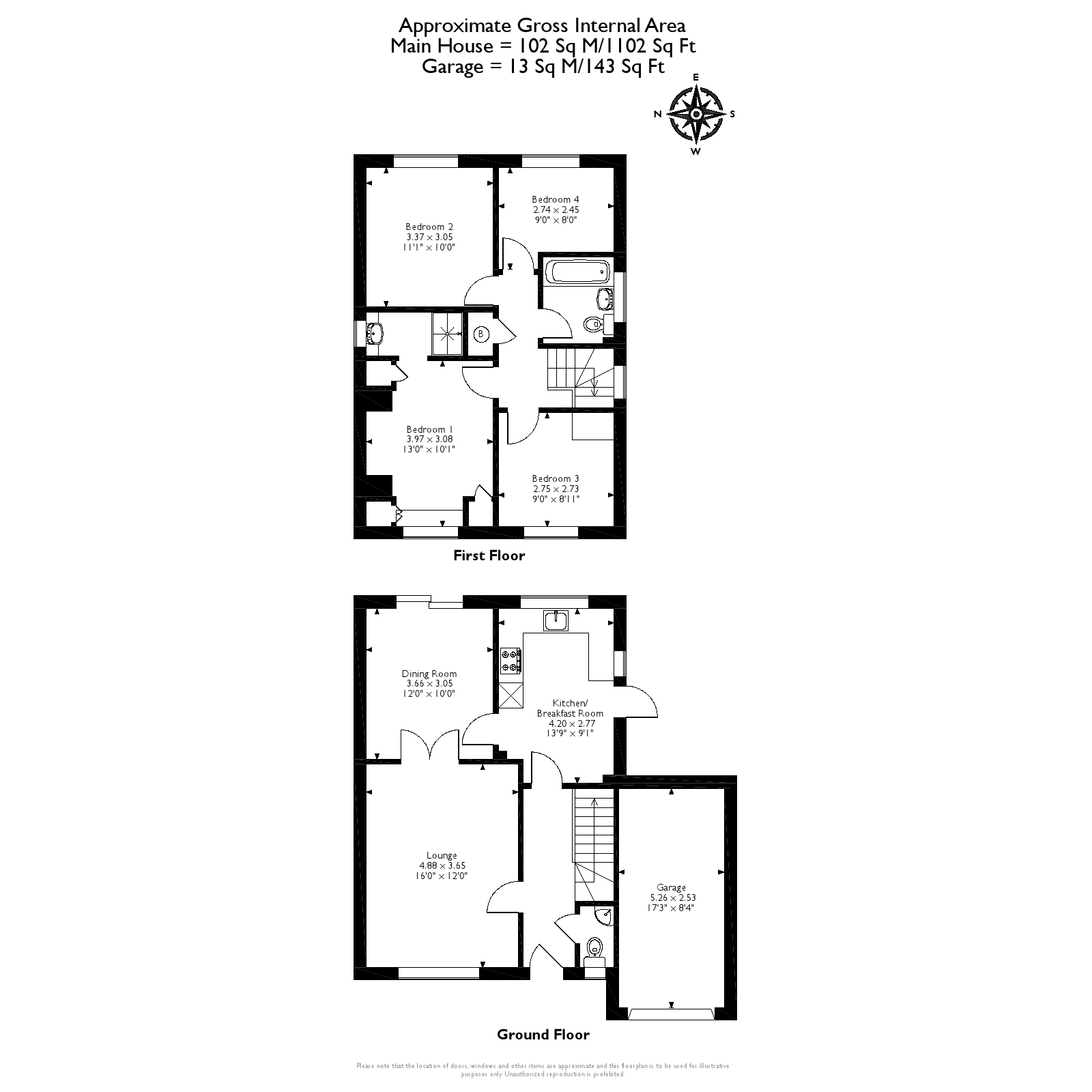 4 Bedrooms Semi-detached house for sale in Jersey Close, Chertsey KT16