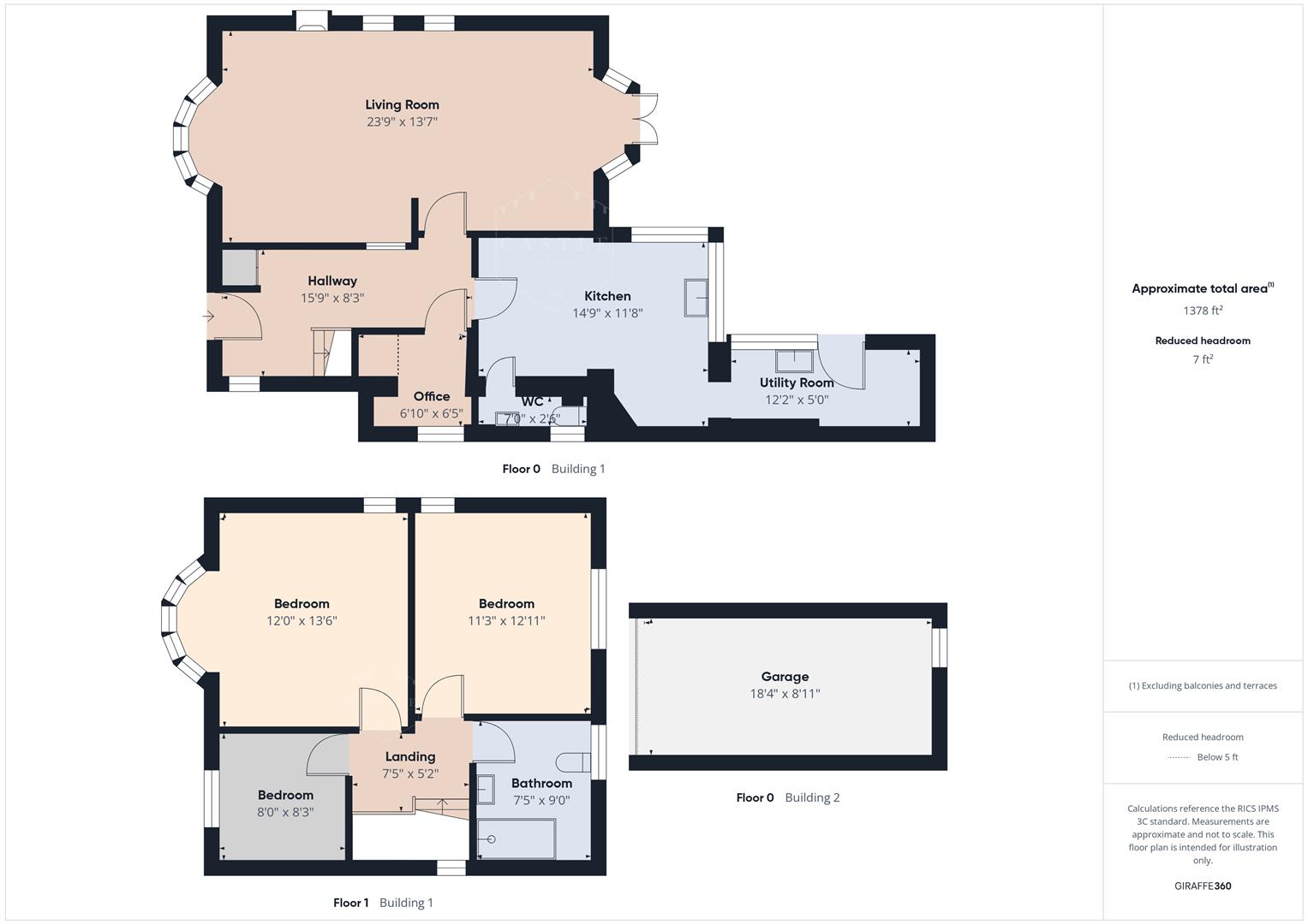 185, Ashby Road, Hinckley floorplan