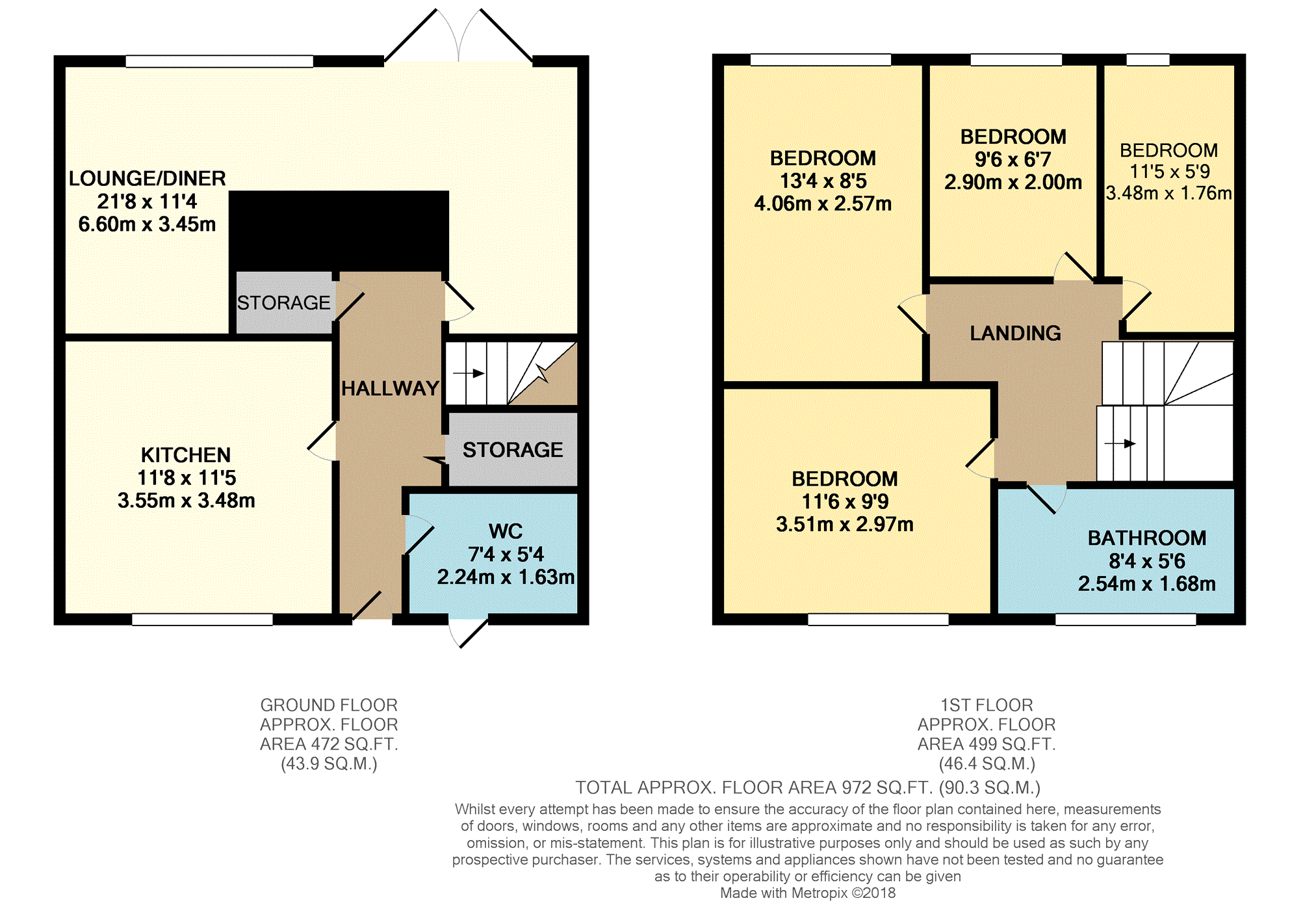 4 Bedrooms Terraced house for sale in Seymours, Harlow CM19