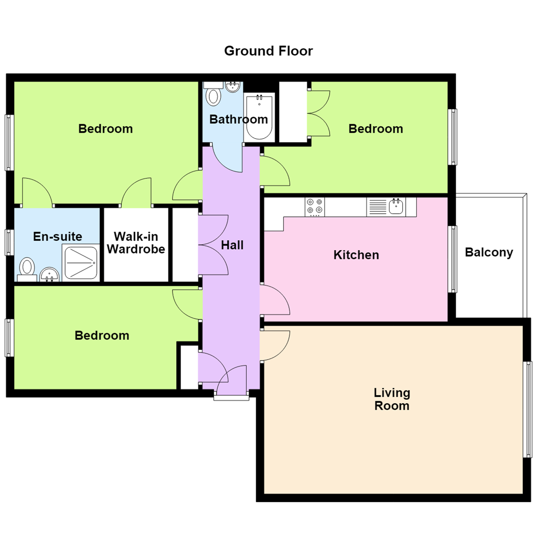 21, The Shores, Skelmorlie floorplan