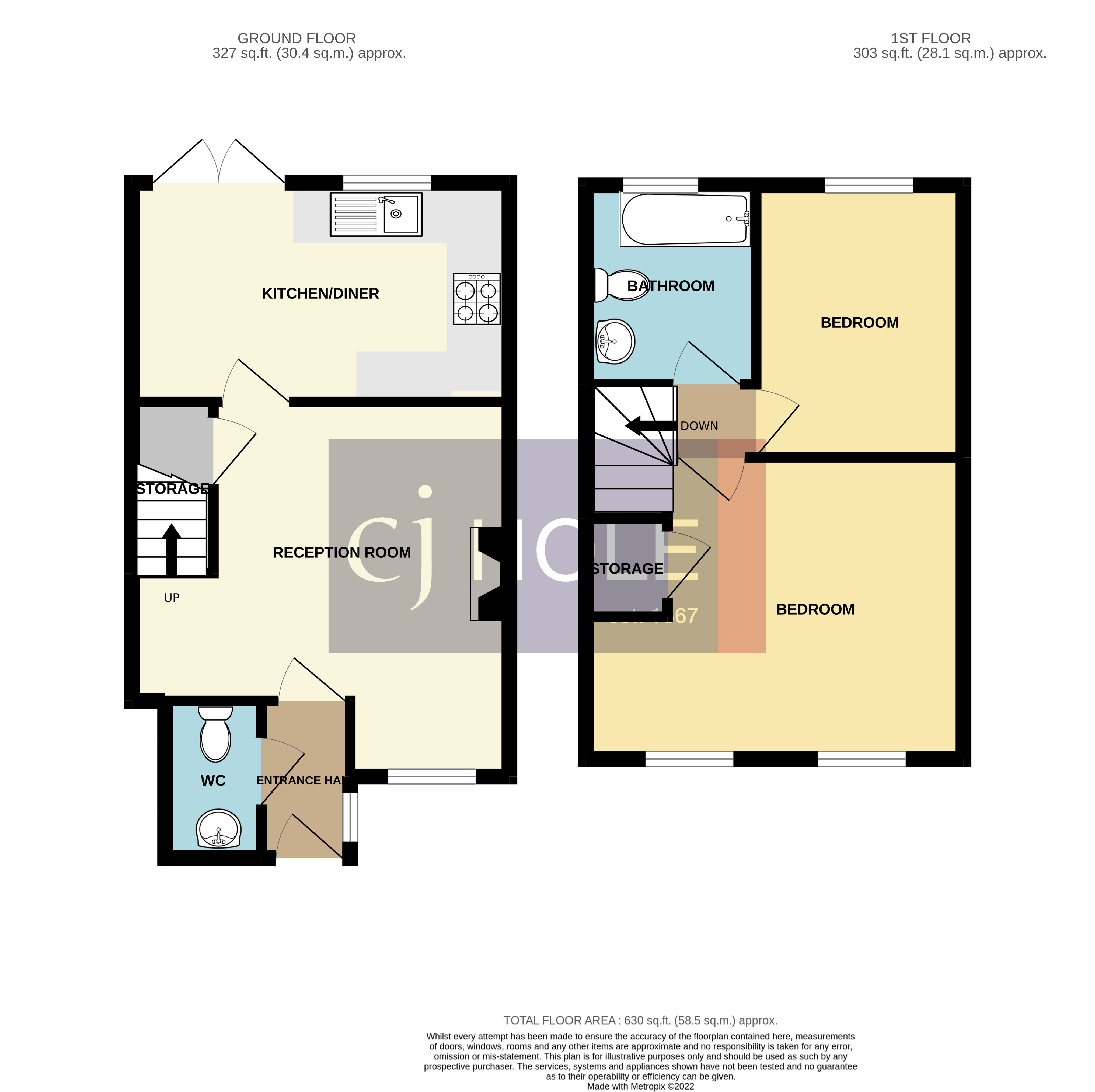 16, Parnell Road, Bristol floorplan