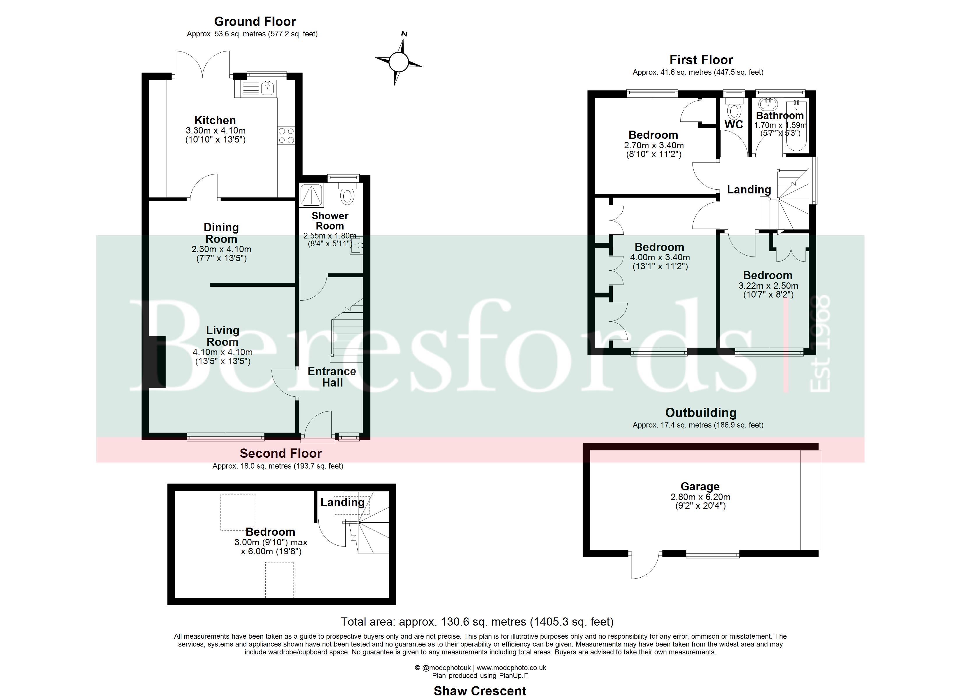 2, Shaw Crescent, Brentwood floorplan