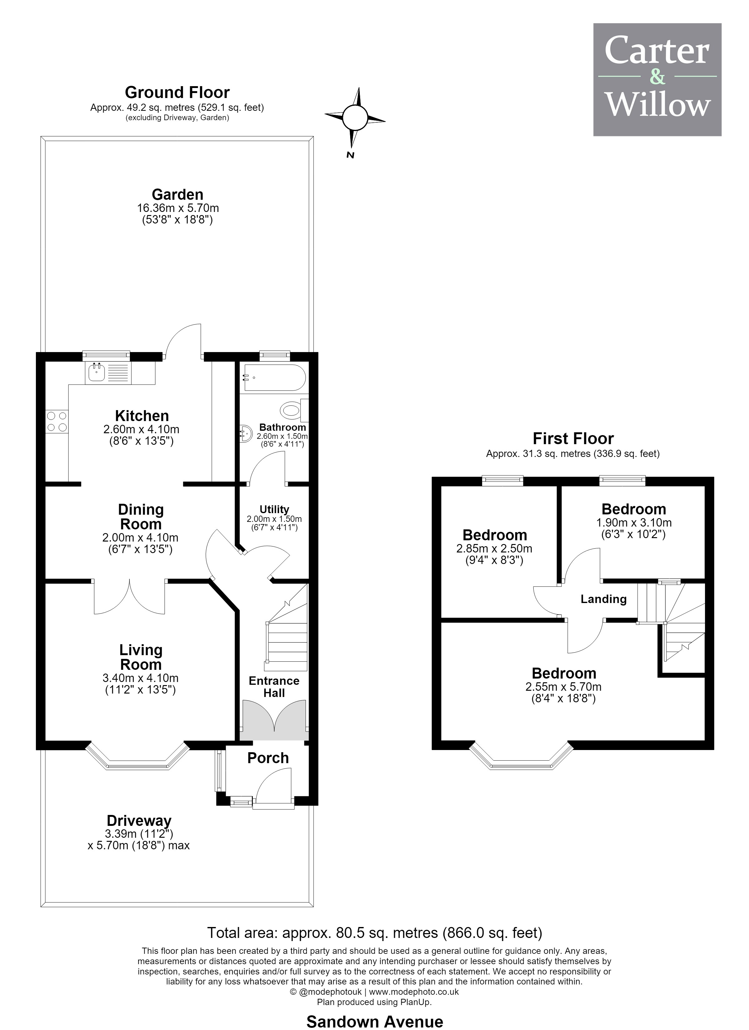 56, Sandown Avenue, Dagenham floorplan