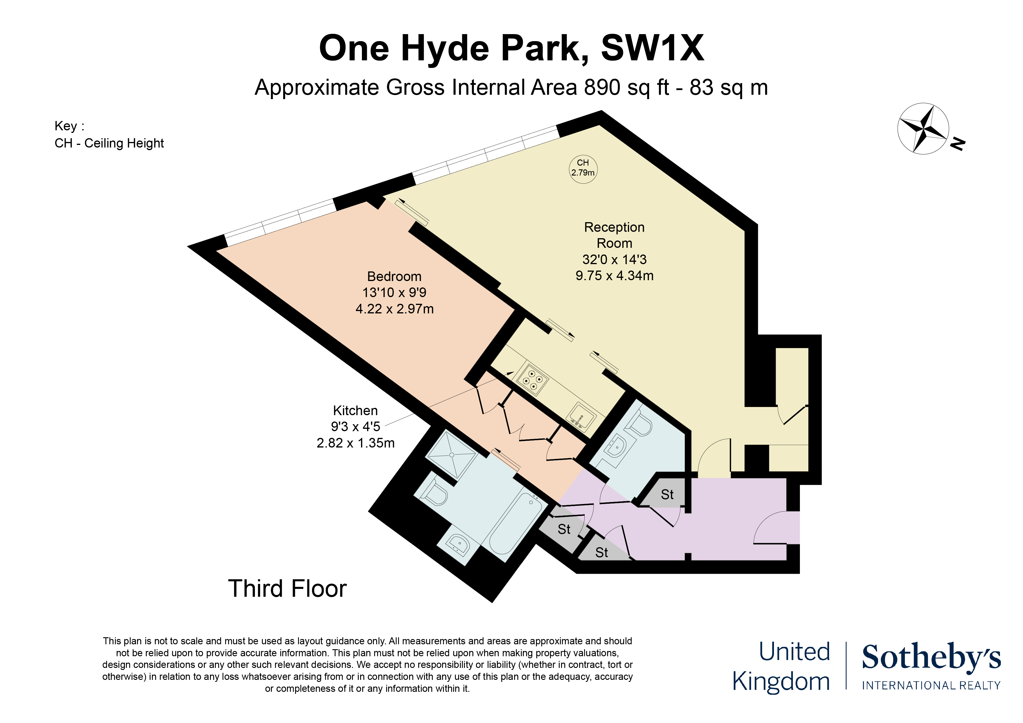 Knightsbridge, Knightsbridge, London floorplan