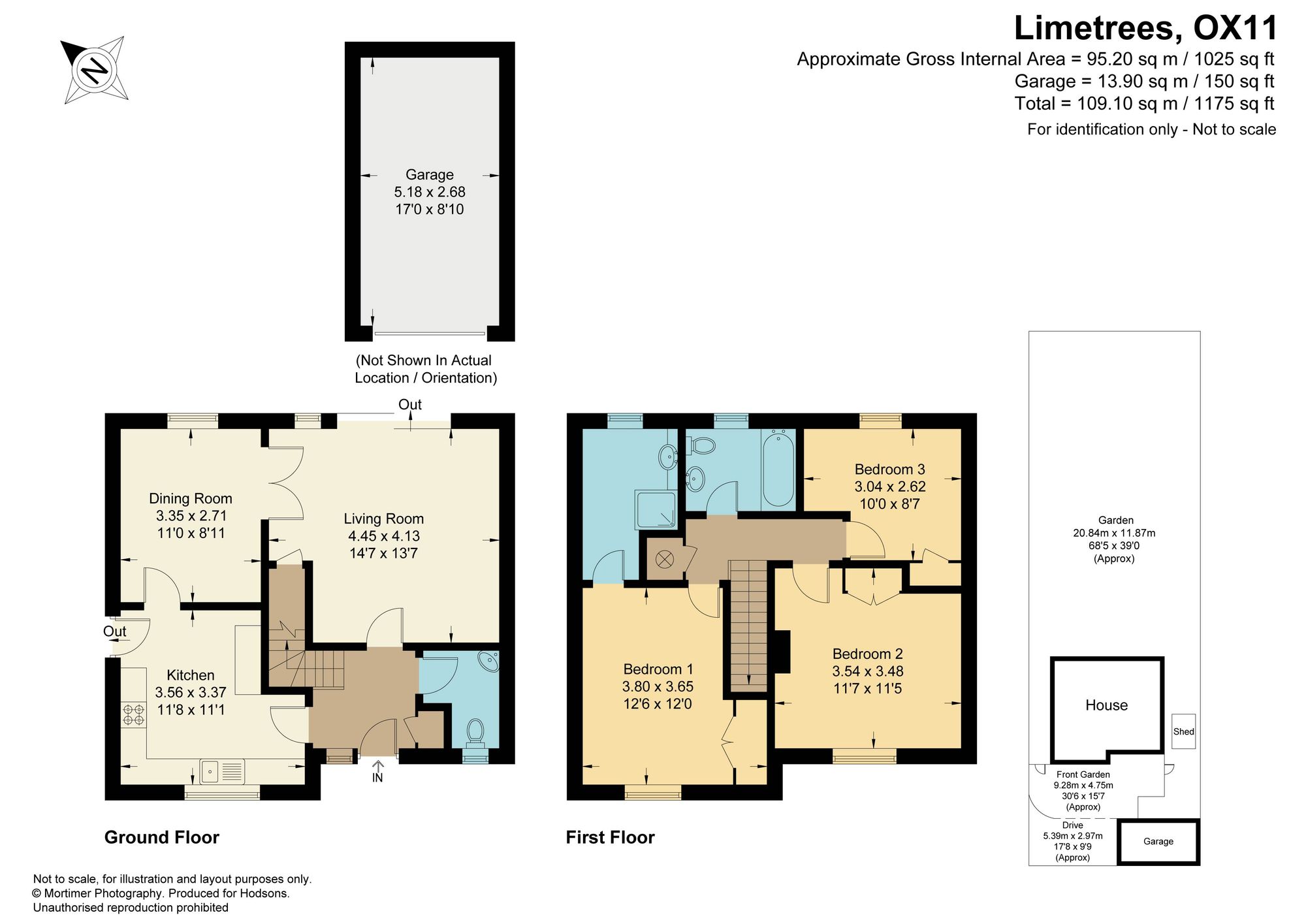 40 Limetrees, Didcot floorplan